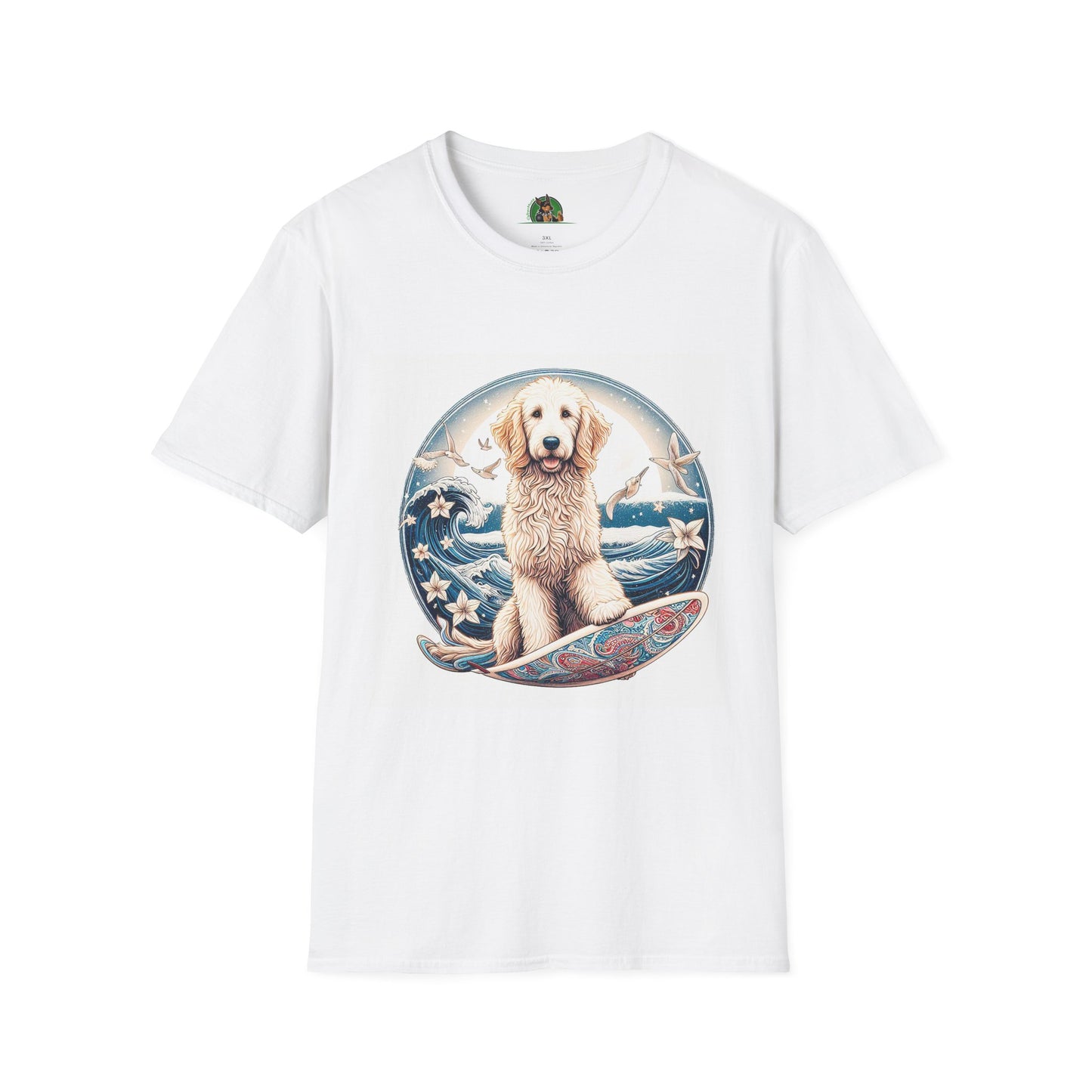 Golden Doodle T-Shirt Printify XS White