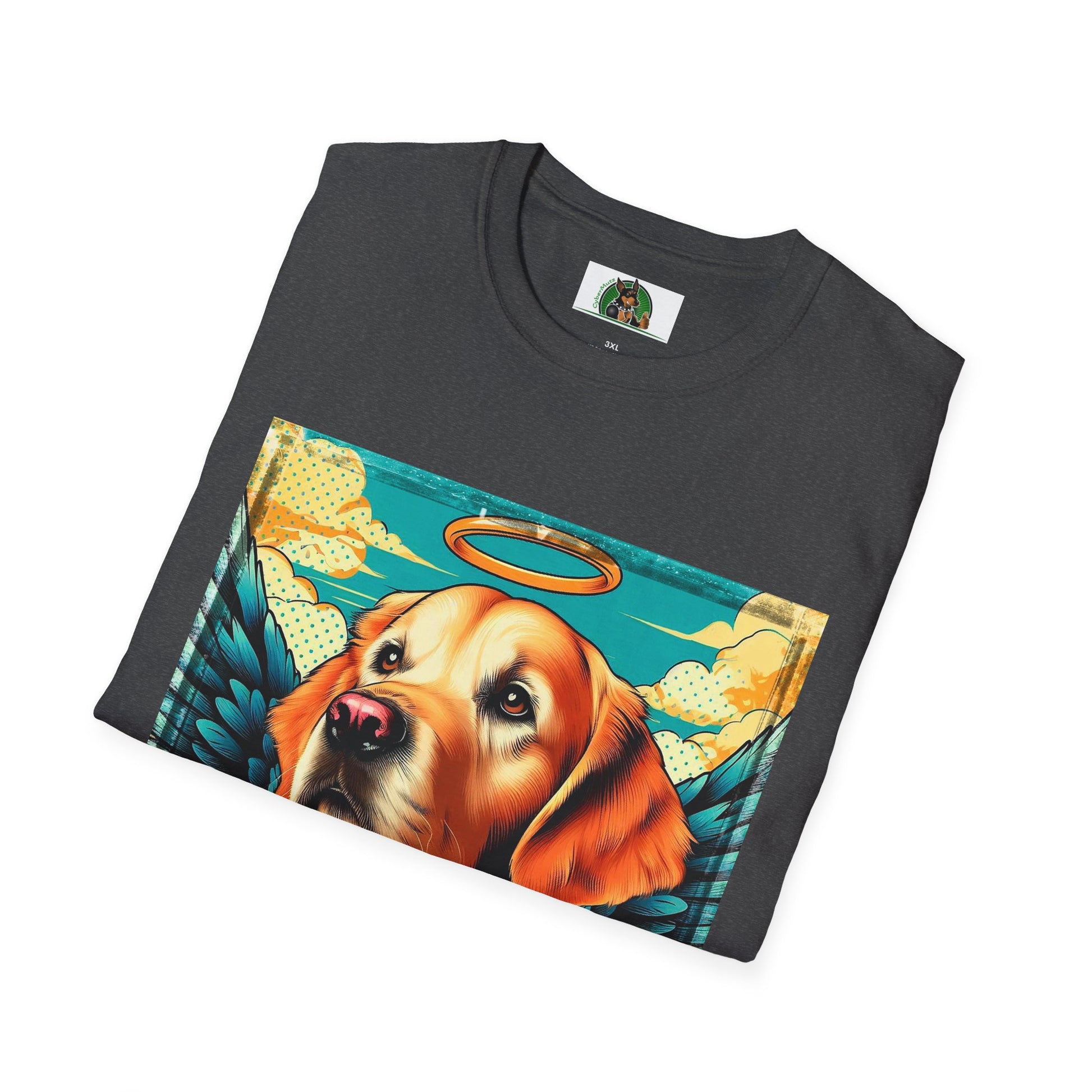 Golden Retriever pretty Angel shirt T-Shirt Printify