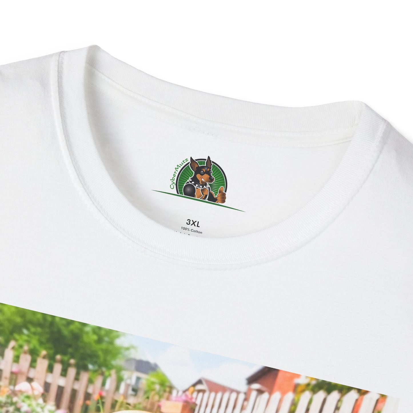 German Shepherd gardening shirt T-Shirt Printify