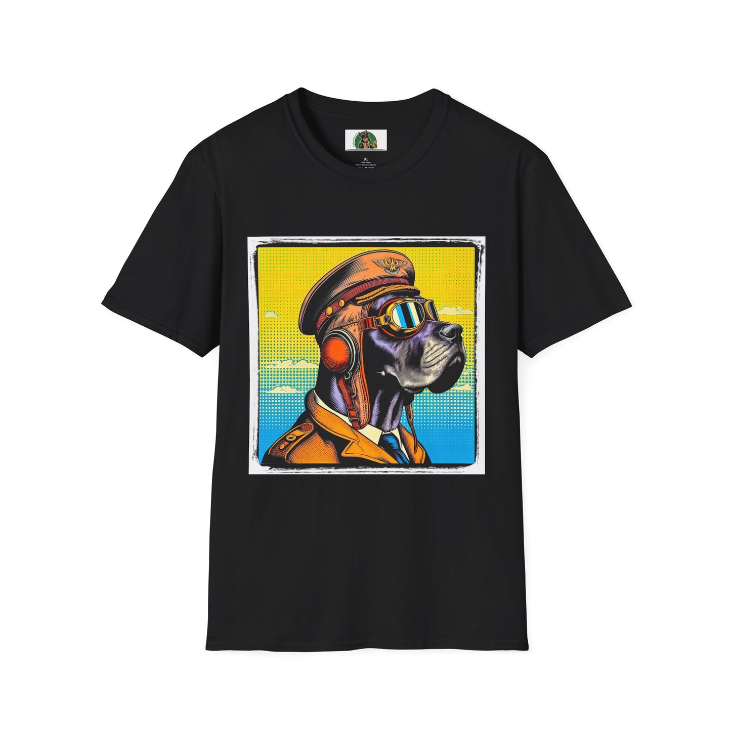 Great Dane T-Shirt Printify XS Black