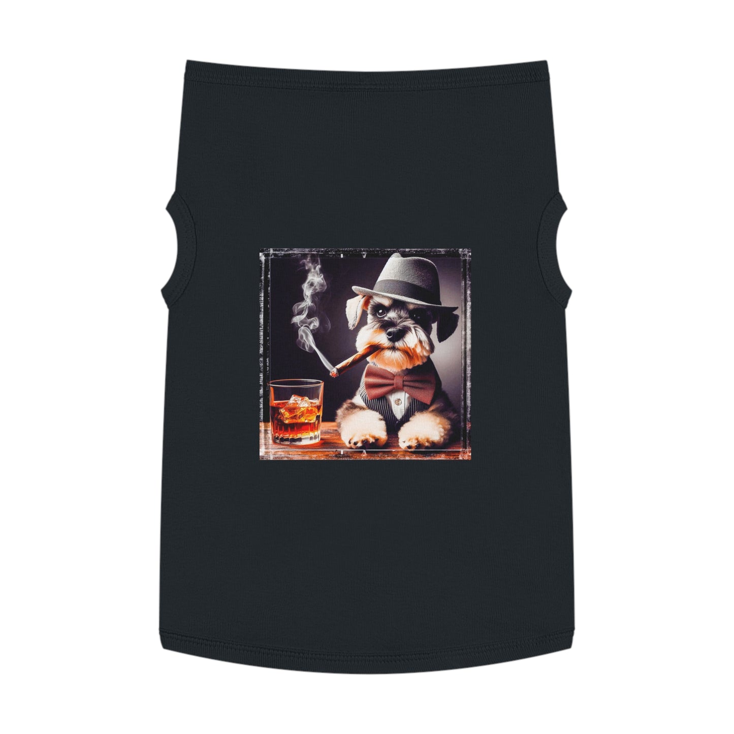 Pet Tank Top Miniature Schnauzer Pets Printify   