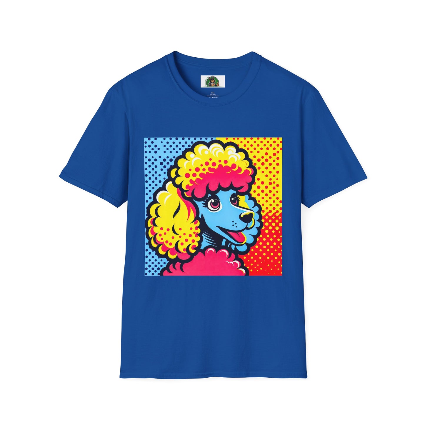 Poodle T-Shirt Printify XS Royal