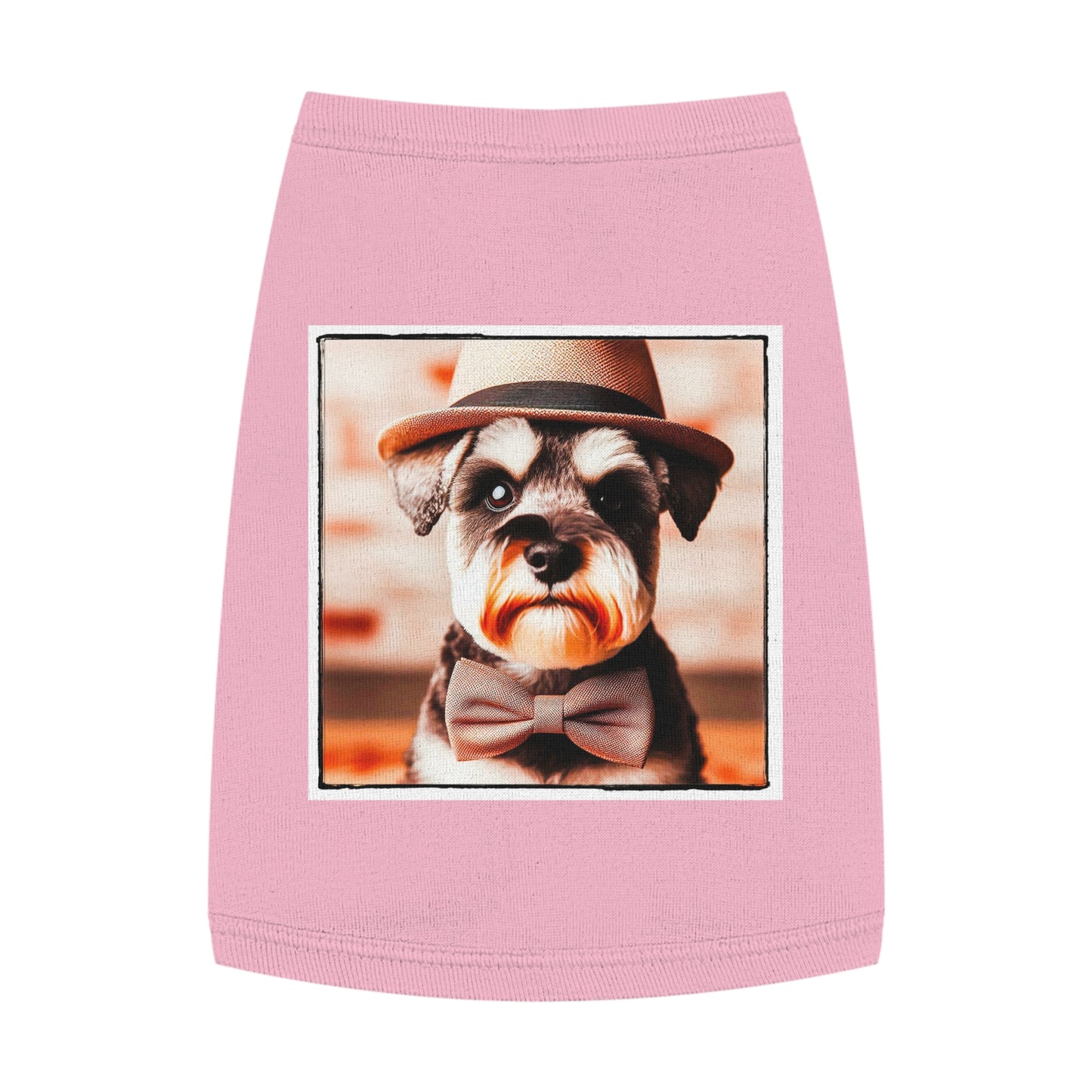 Pet Tank Top Miniature Schnauzer Pets Printify M Pink 