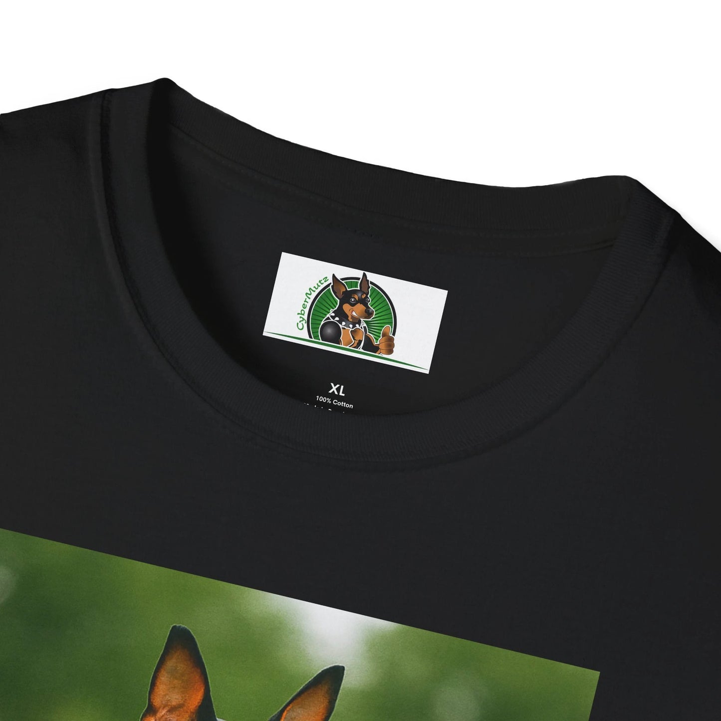 Miniature Pinscher 'Min Pin Golf Tee' T-Shirt — Sports Dog Lover Golf Shirt T-Shirt Printify