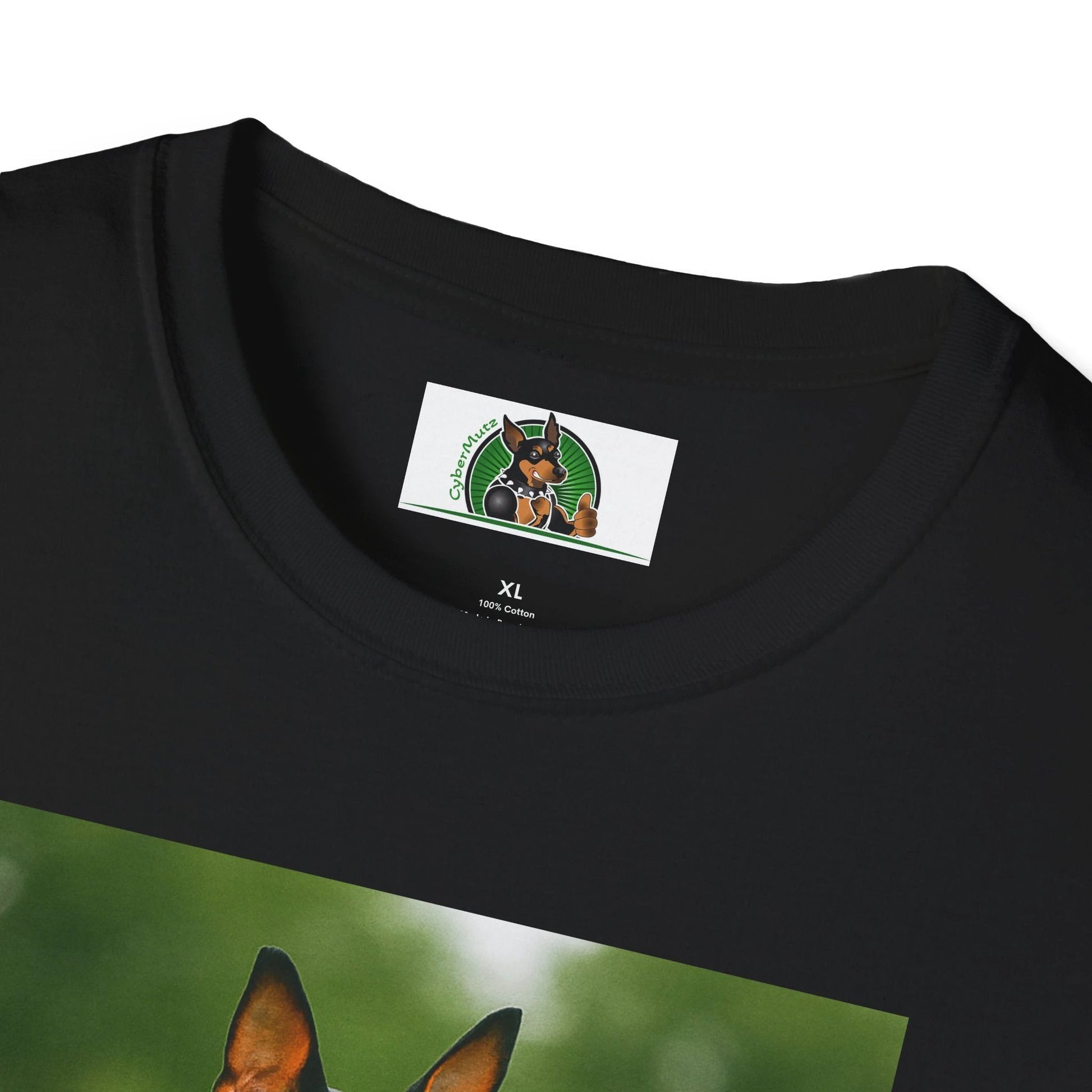 Miniature Pinscher 'Min Pin Golf Tee' T-Shirt — Sports Dog Lover Golf Shirt T-Shirt Printify