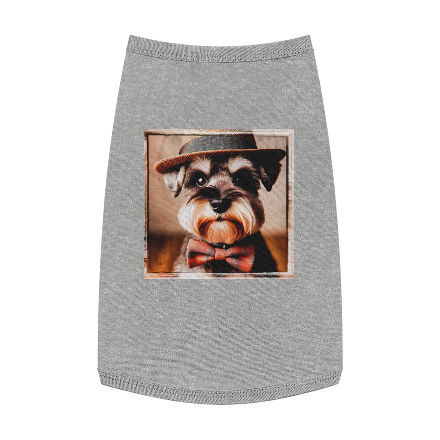 Pet Tank Top Miniature Schnauzer Pets Printify   