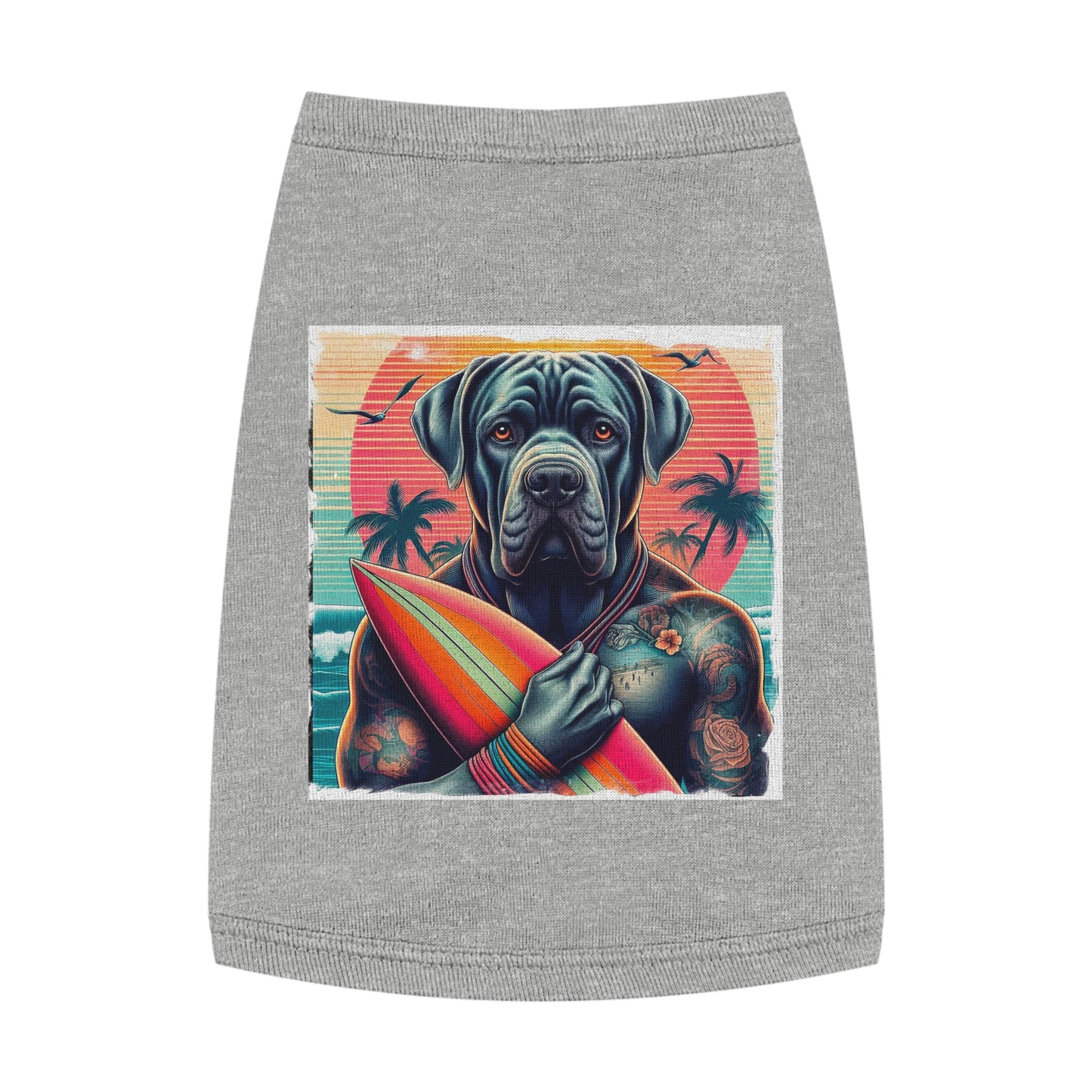 Pet Tank Top Cane Corso Pets Printify M Heather