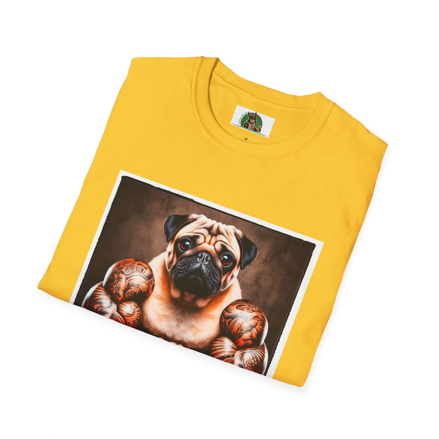 Pugs T-Shirt Printify   