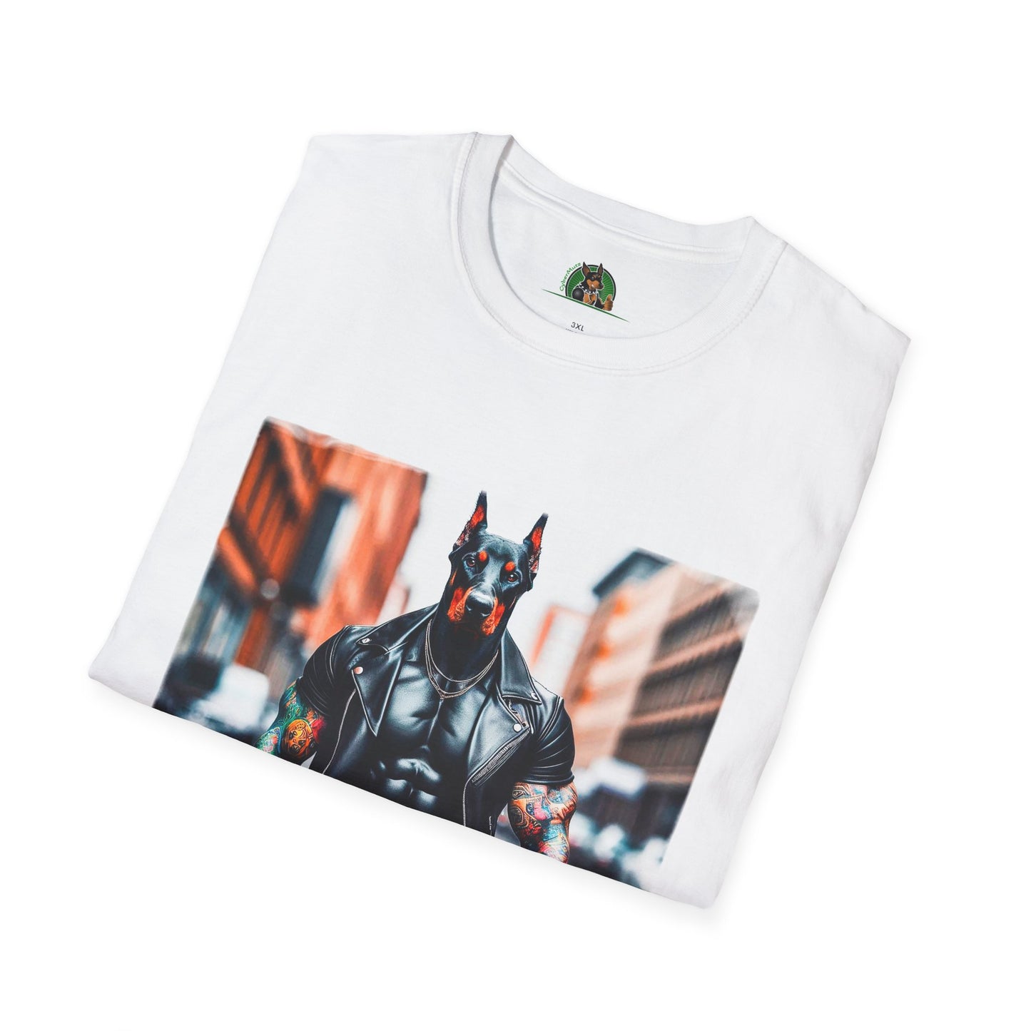 Doberman T-Shirt Printify