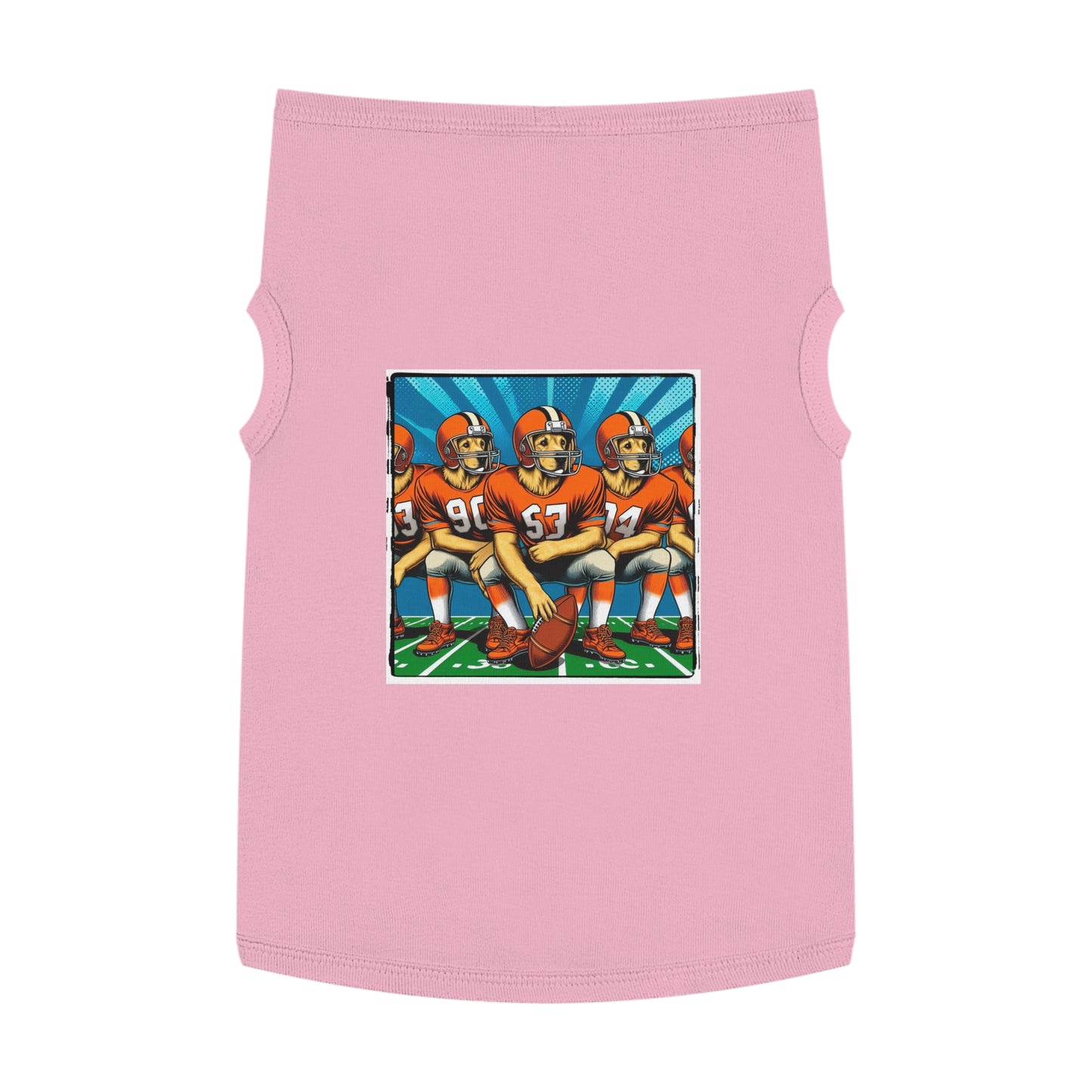 Golden Retriever pet tank top Pets Printify XL Pink 