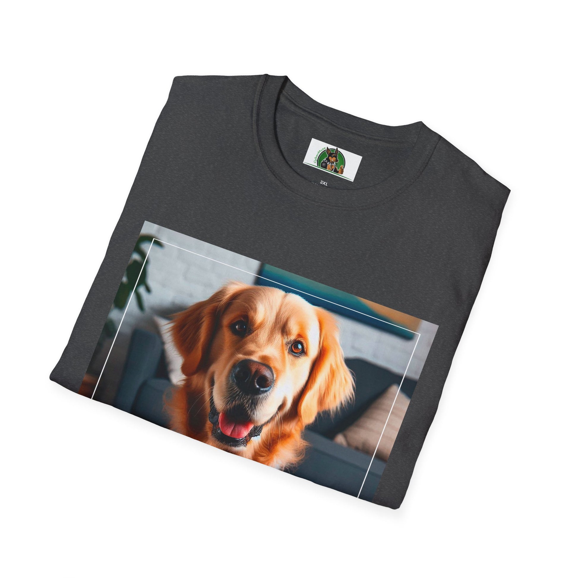Golden Retriever working professional shirt T-Shirt Printify