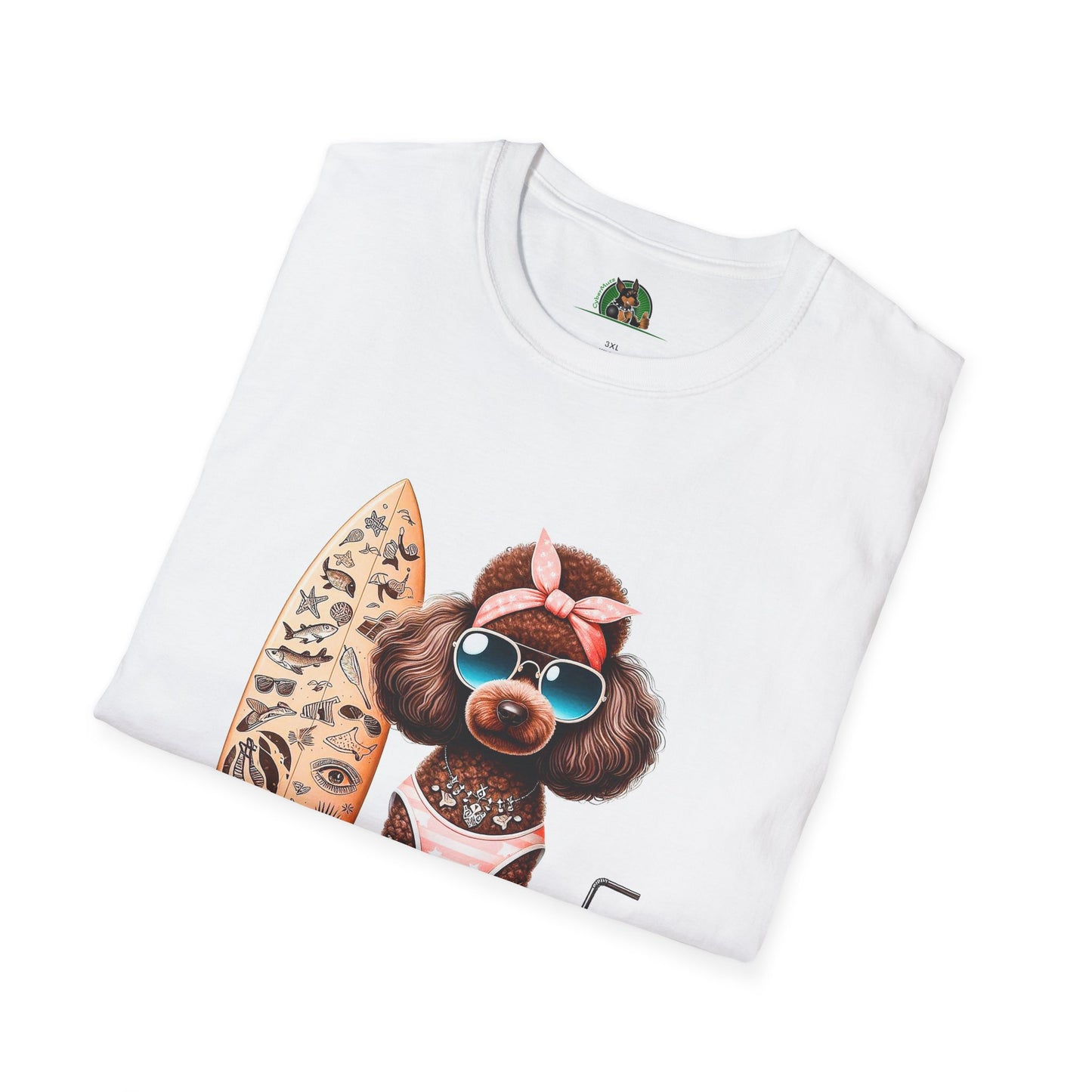 Poodle T-Shirt Printify