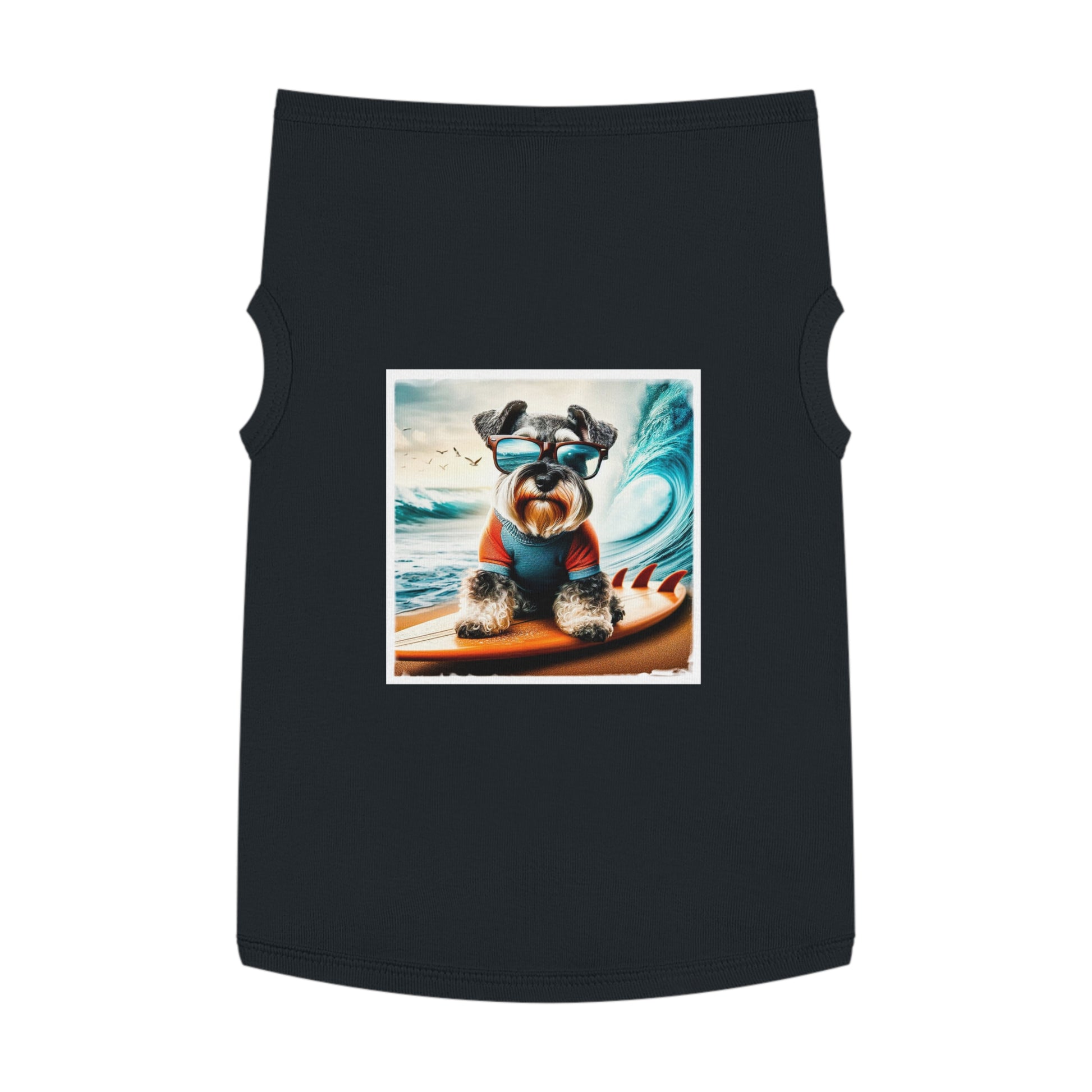 Pet Tank Top Miniature Schnauzer Pets Printify   