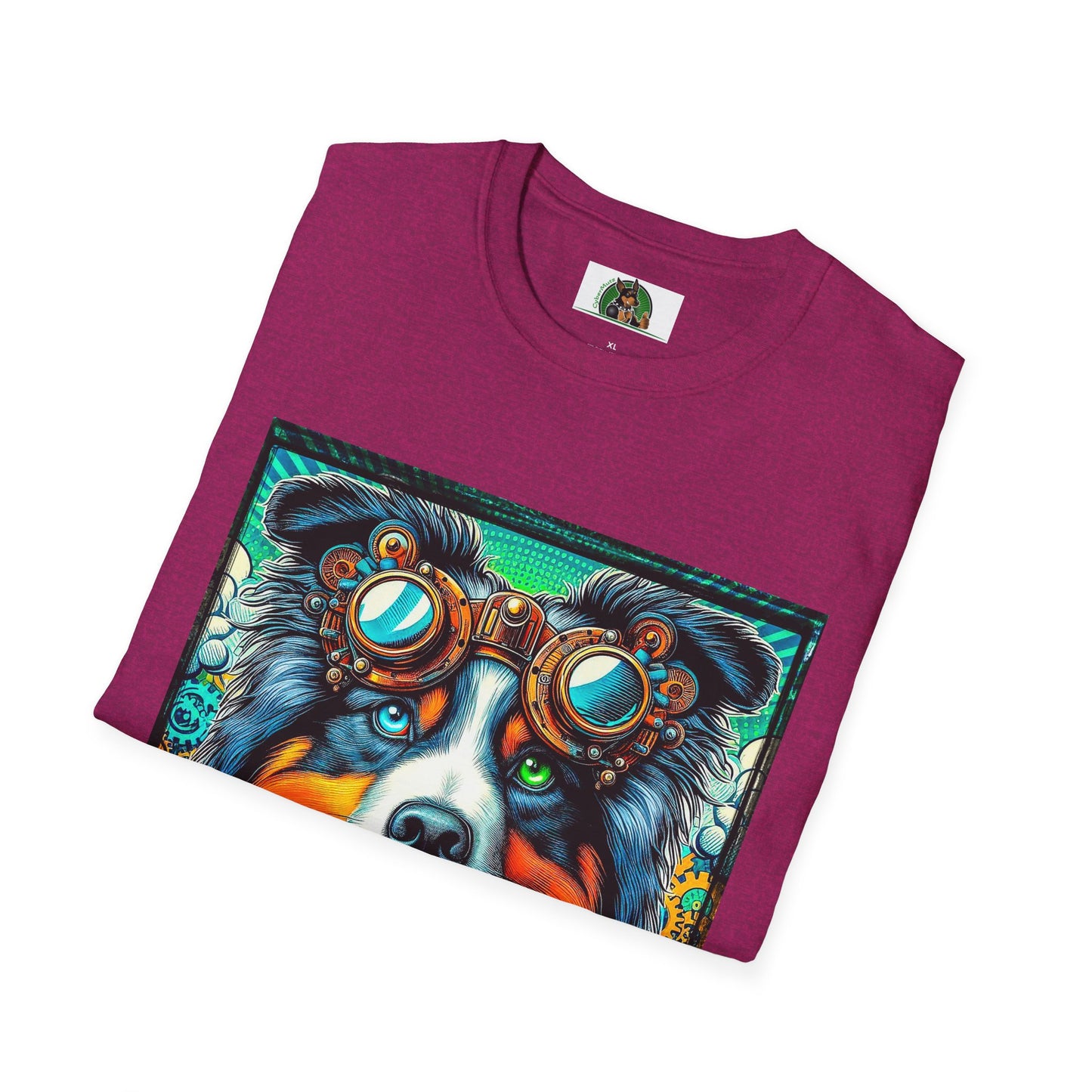 Australian Shepherd Bright Steampunk Dog