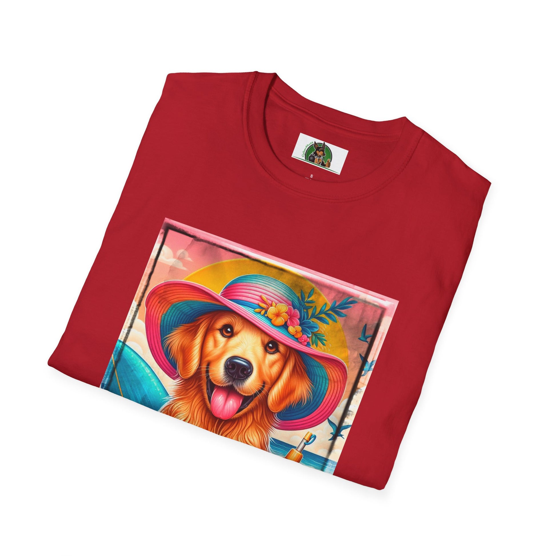 Golden Retriever T-Shirt Printify   