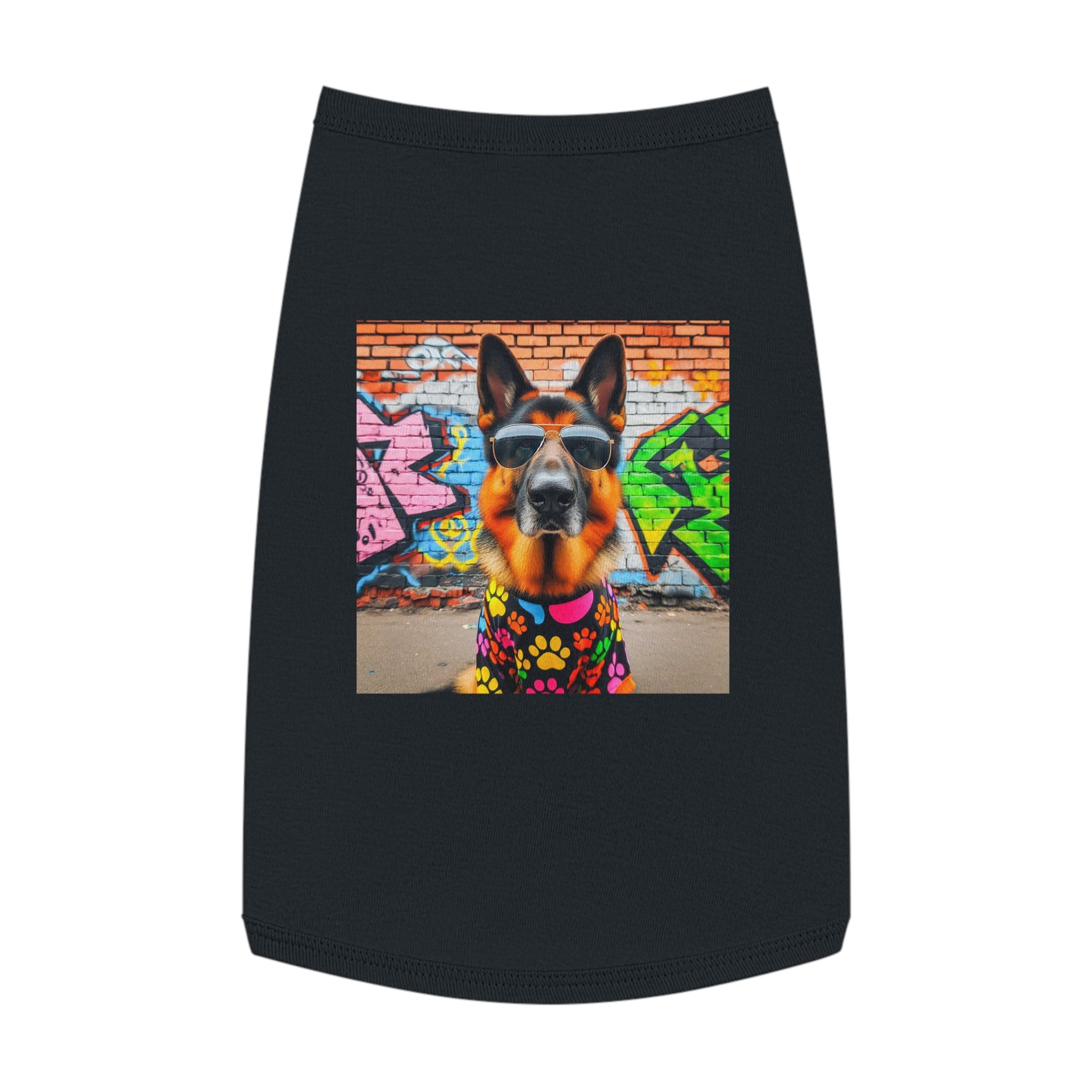 Pet Tank Top German Shepherd Pets Printify   