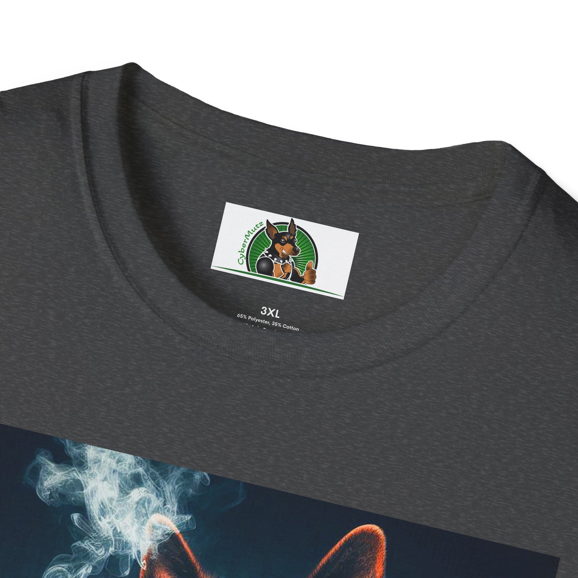 German Shepherd poker T-Shirt Printify
