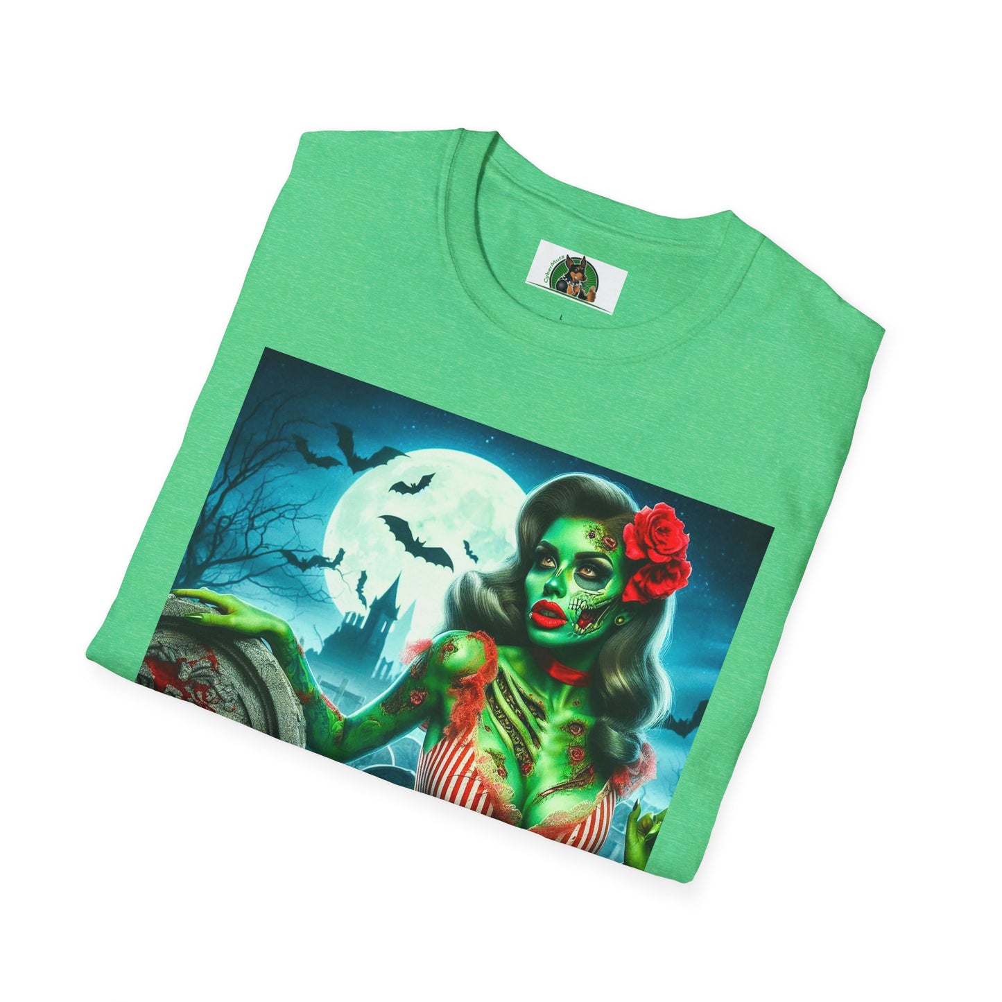 Zombie Girl T-Shirt Printify   