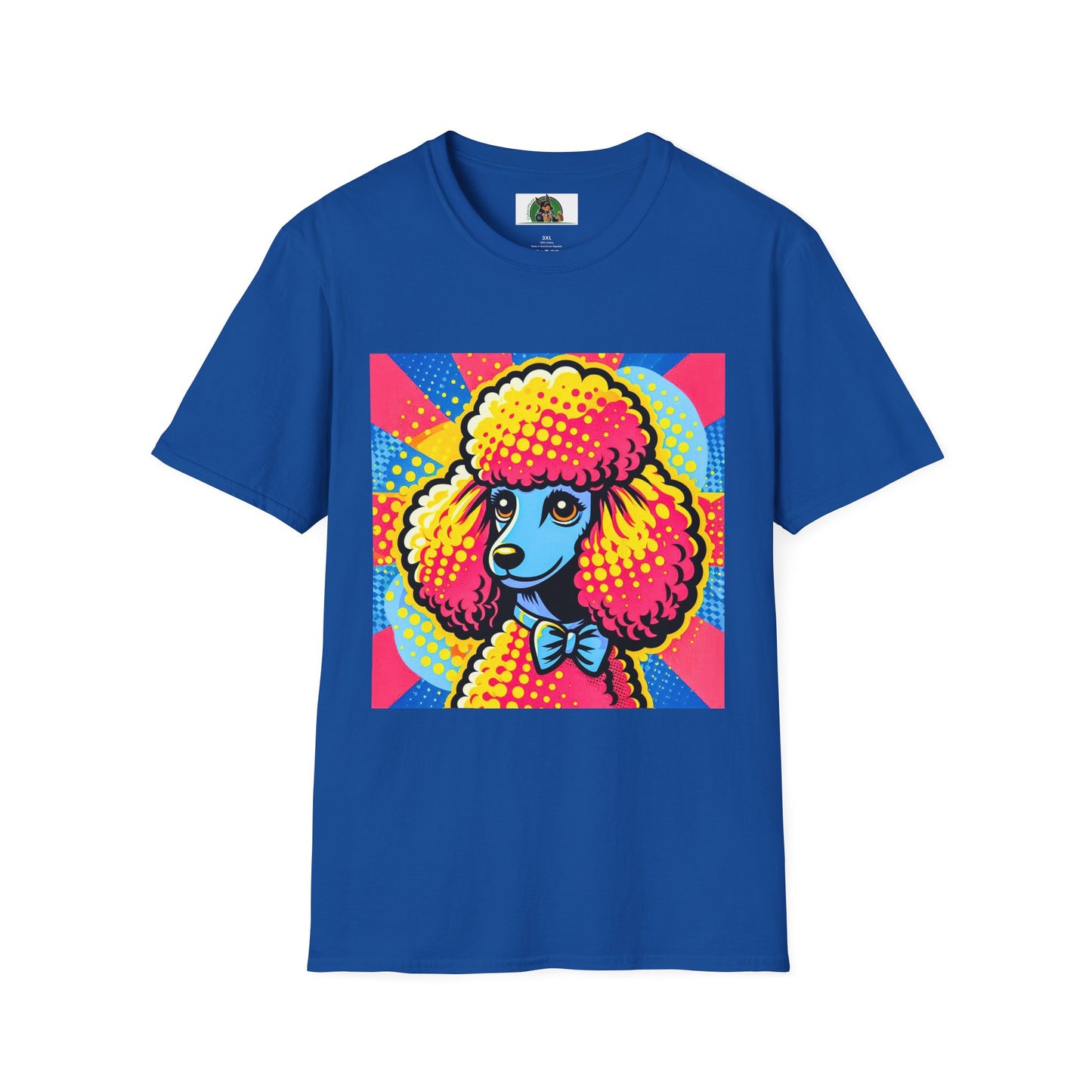 Poodle T-Shirt Printify XS Royal