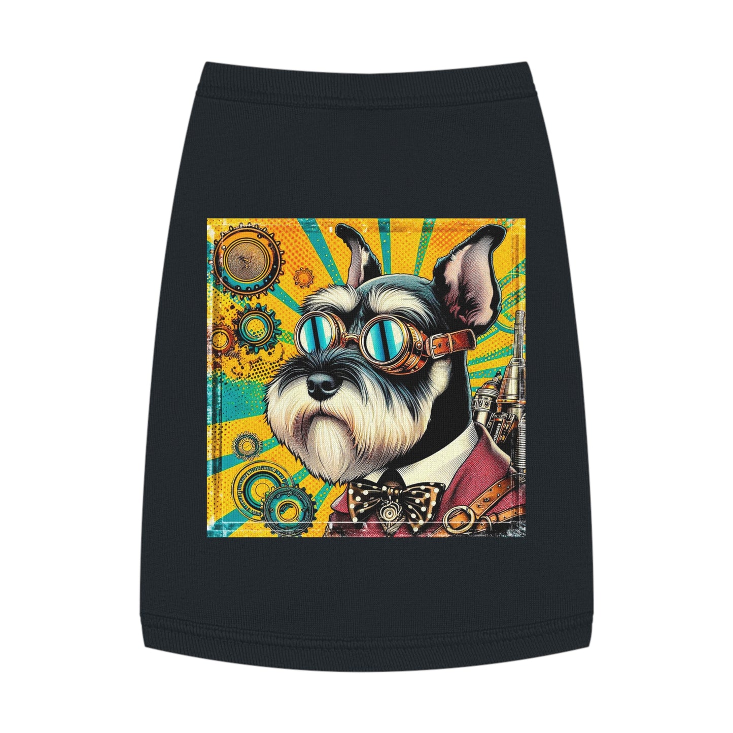 Pet Tank Top Miniature Schnauzer Pets Printify   