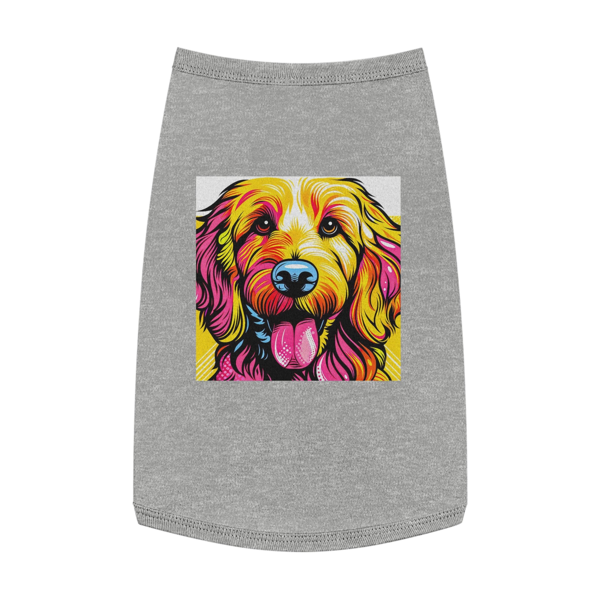 Pet Tank Golden Doodle Pets Printify   