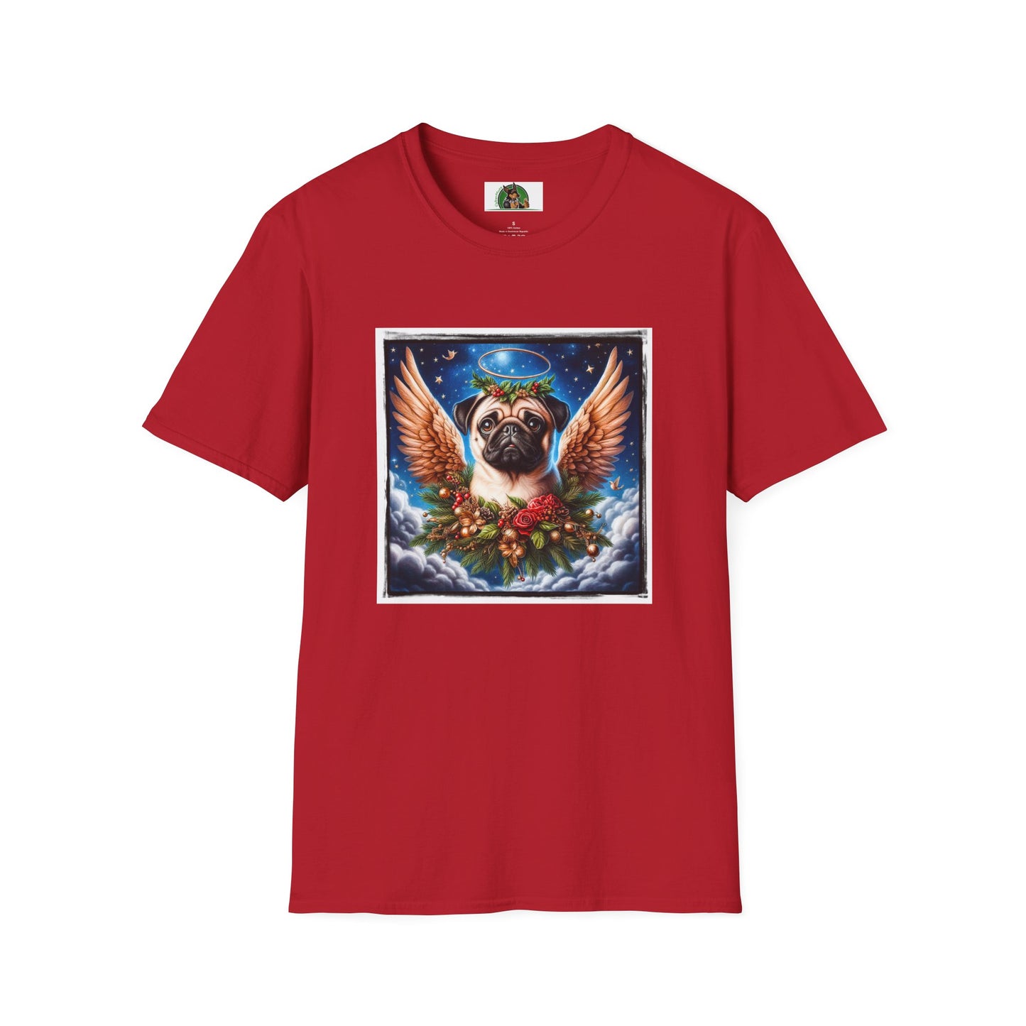 Pugs T-Shirt Printify S Cherry Red 