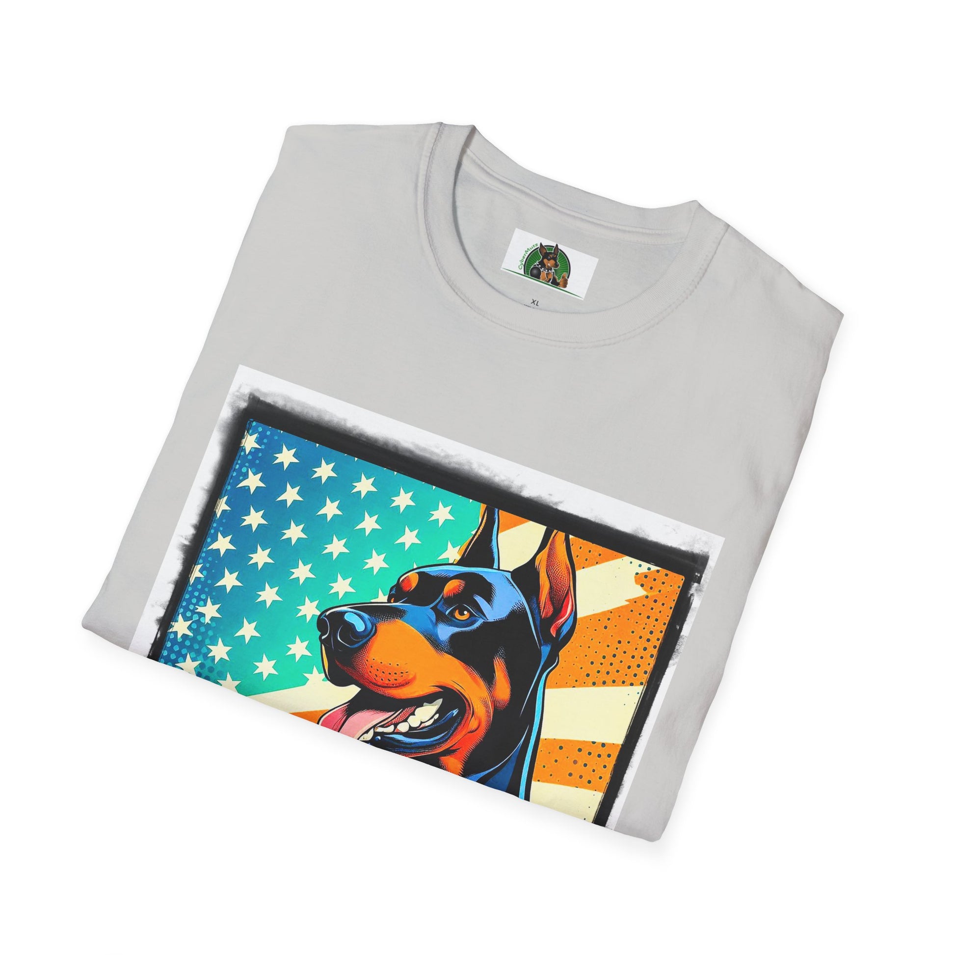 Doberman T-Shirt Printify   