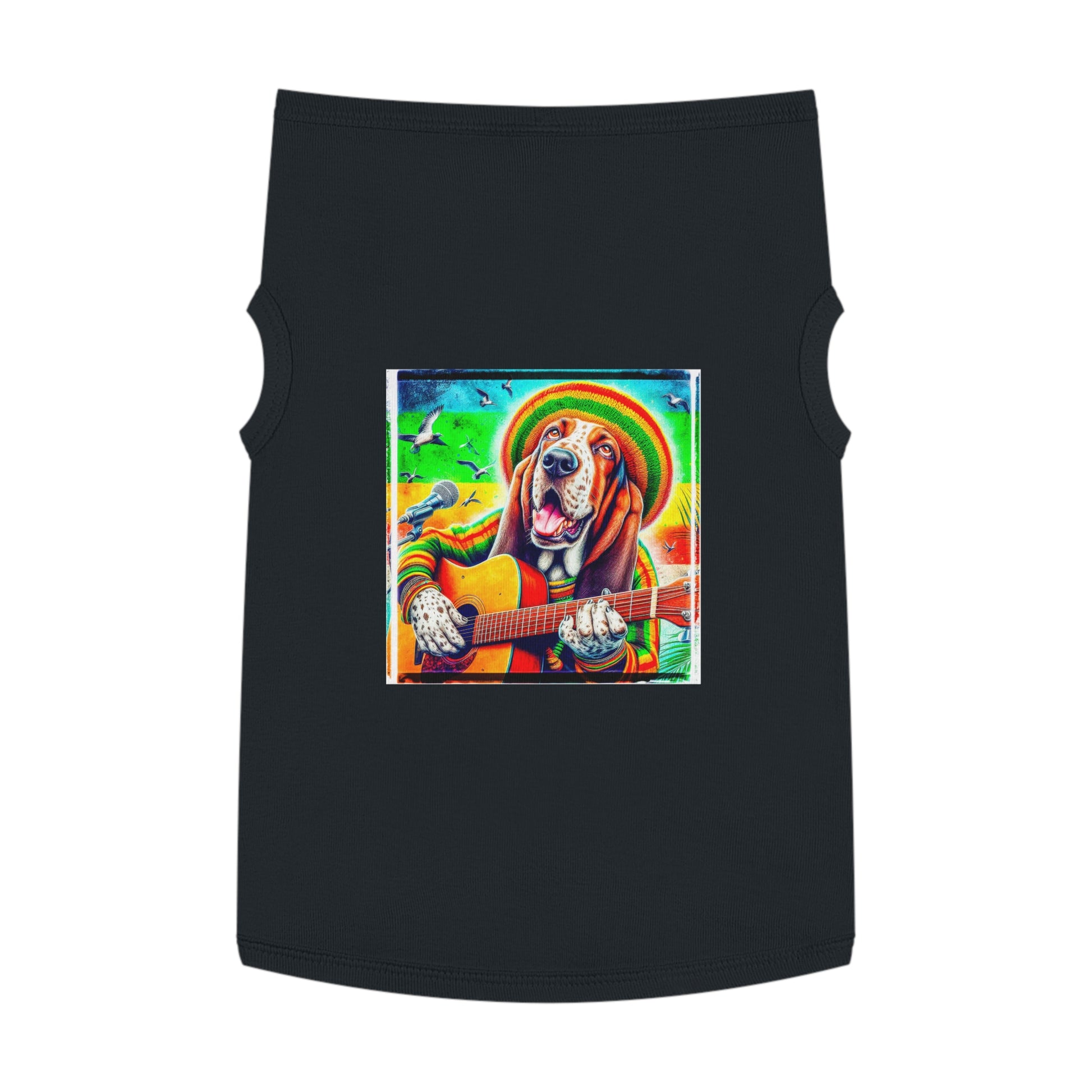 Pet Tank Top Basset Hound Pets Printify