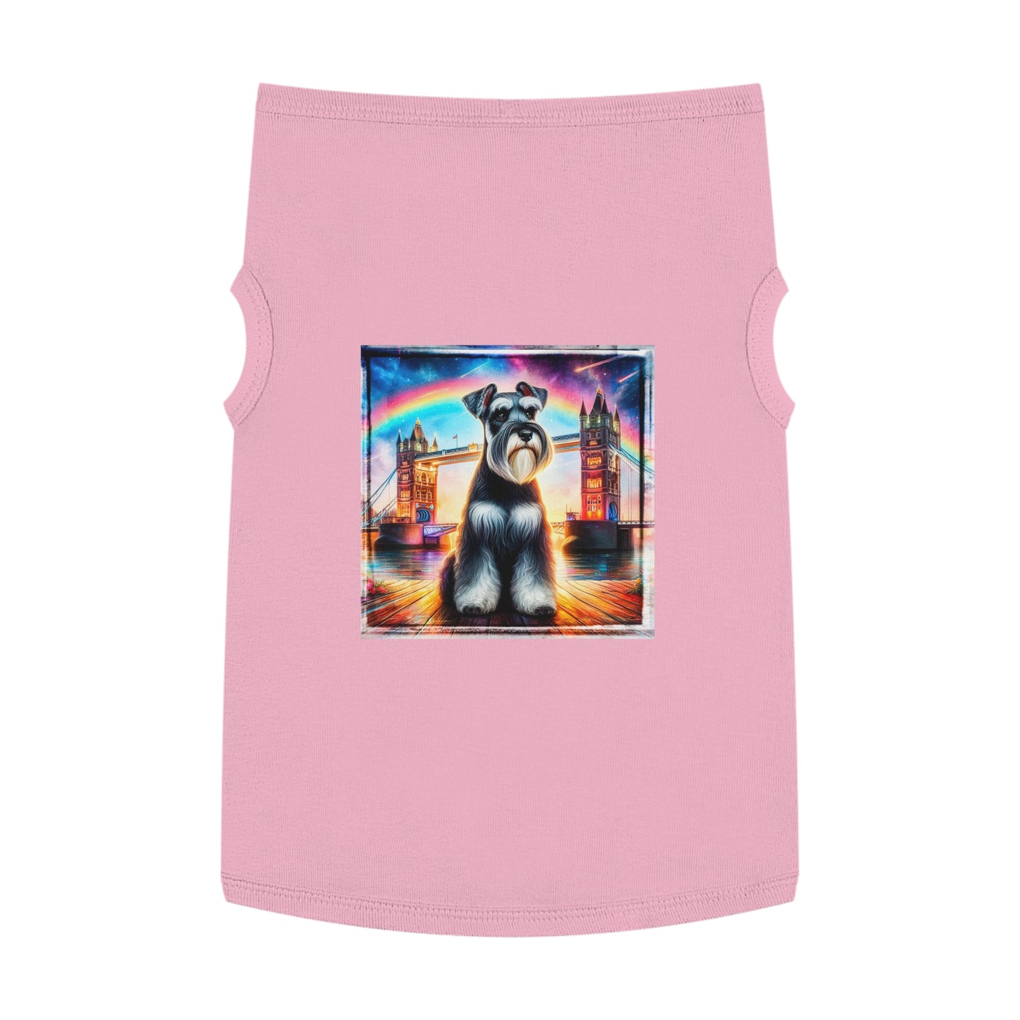 Pet Tank Top Miniature Schnauzer Pets Printify XL Pink 