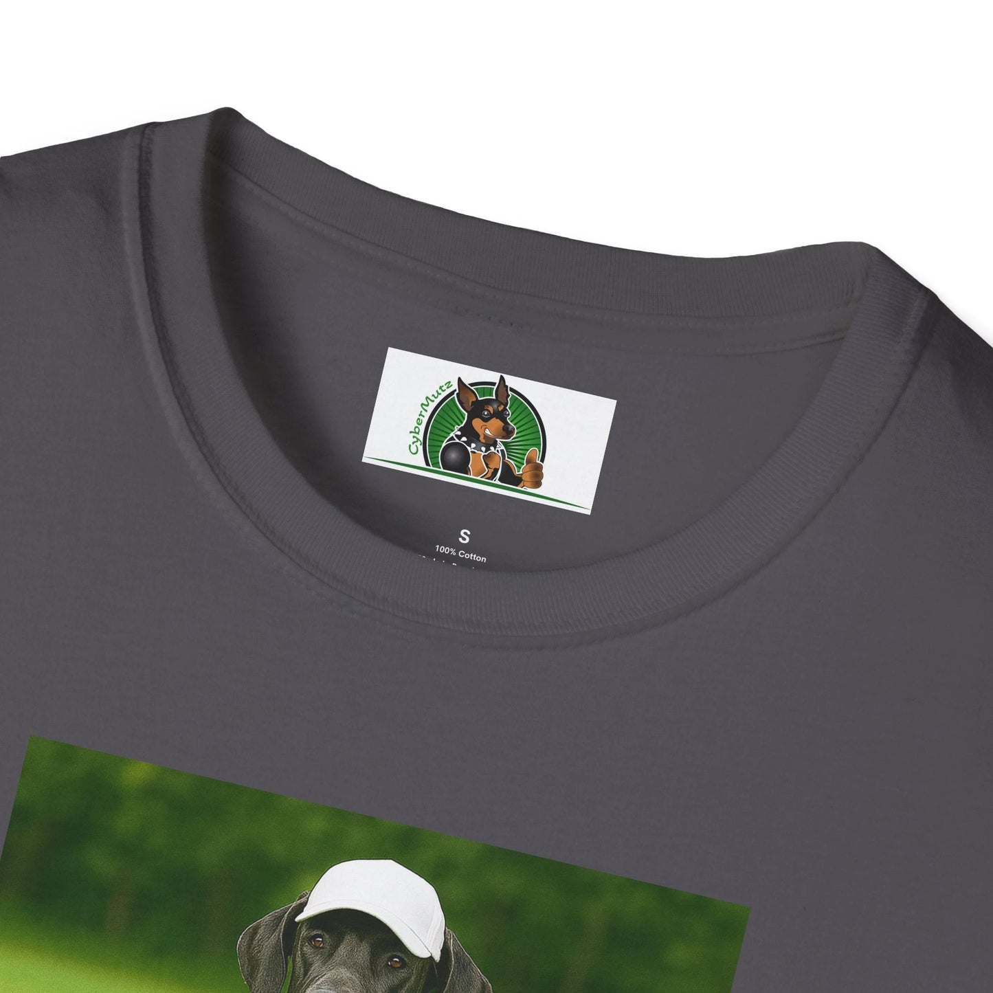 Great Dane Golf T-Shirt — Playing Golf Sports Dog Tee T-Shirt Printify