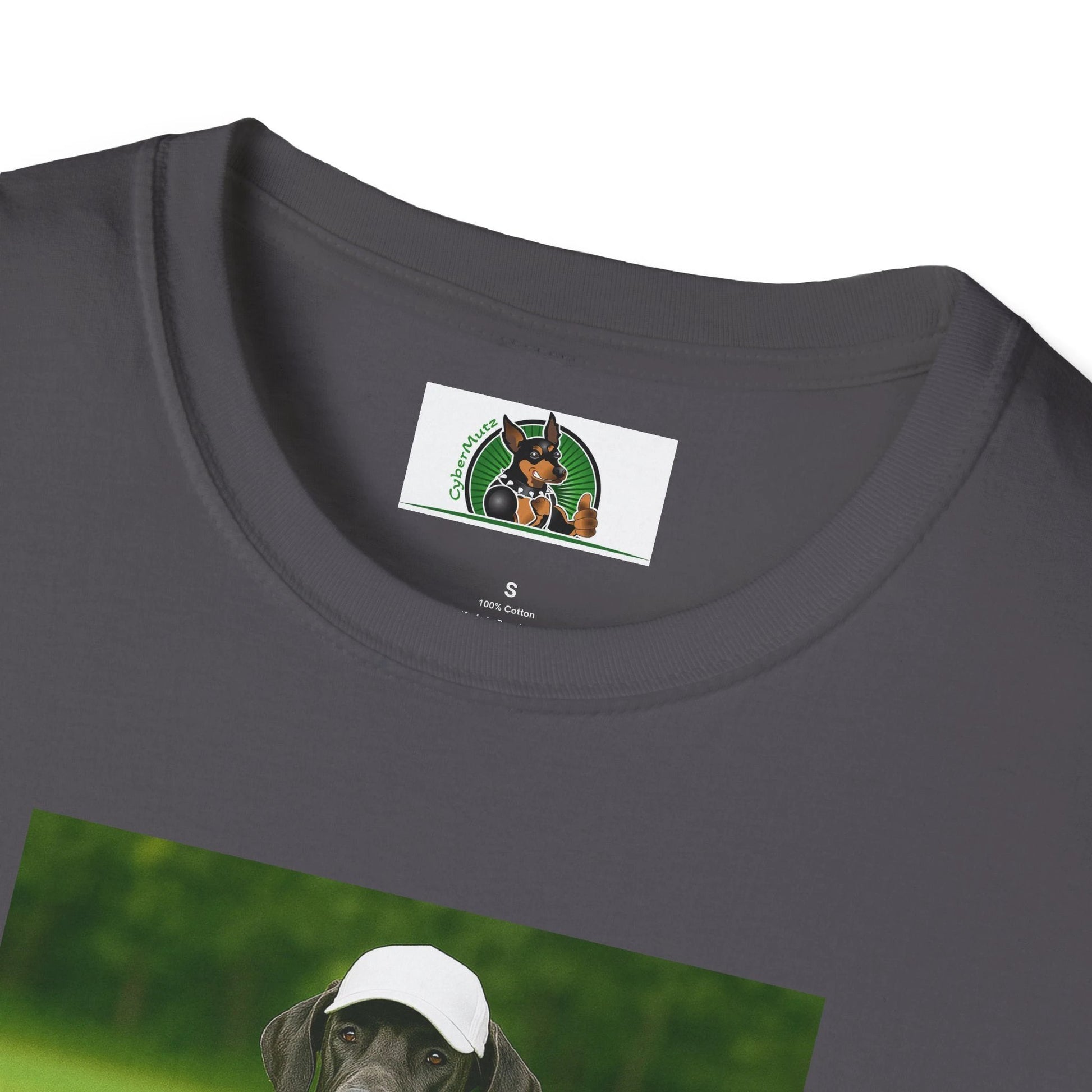 Great Dane Golf T-Shirt — Playing Golf Sports Dog Tee T-Shirt Printify
