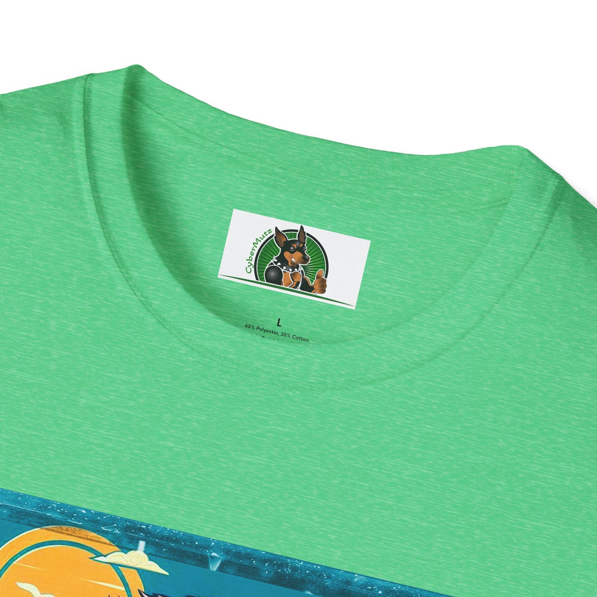 Golden Retriever surfing beauty shirt T-Shirt Printify