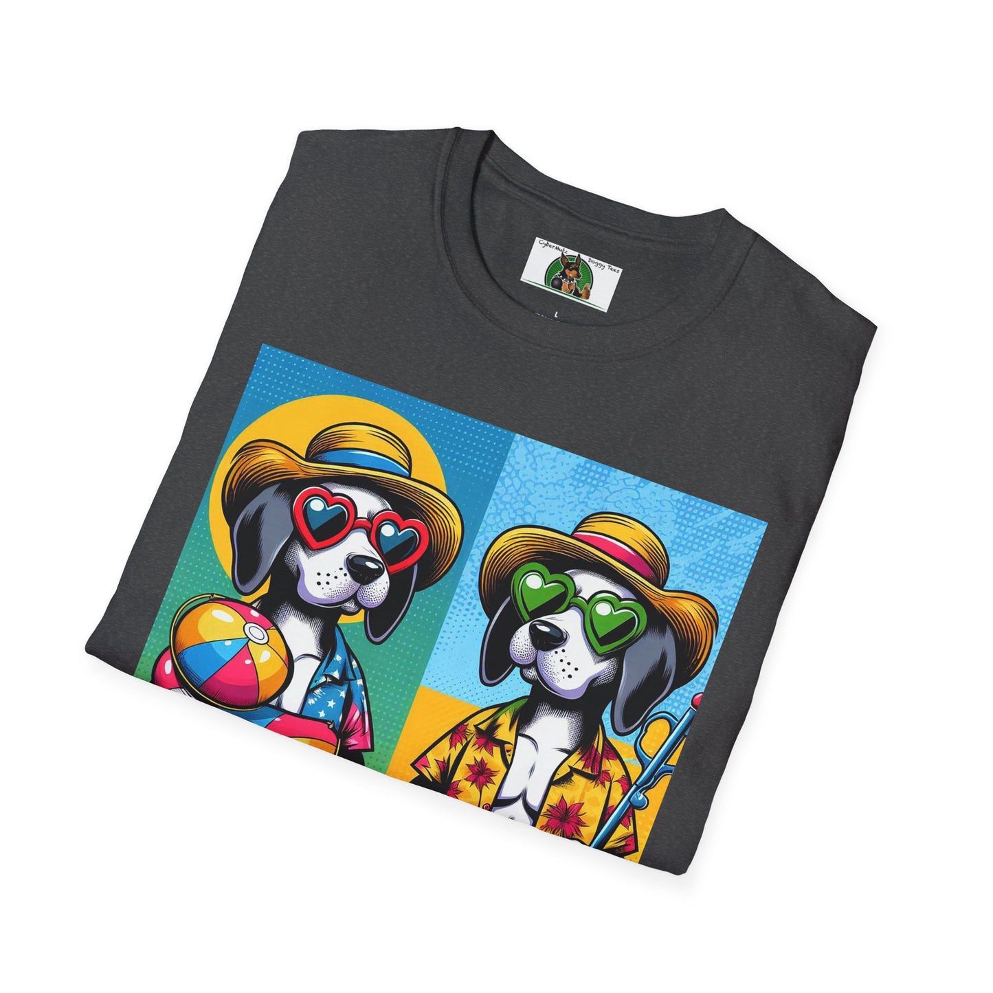 Wacky Pop Art T-Shirt Printify   