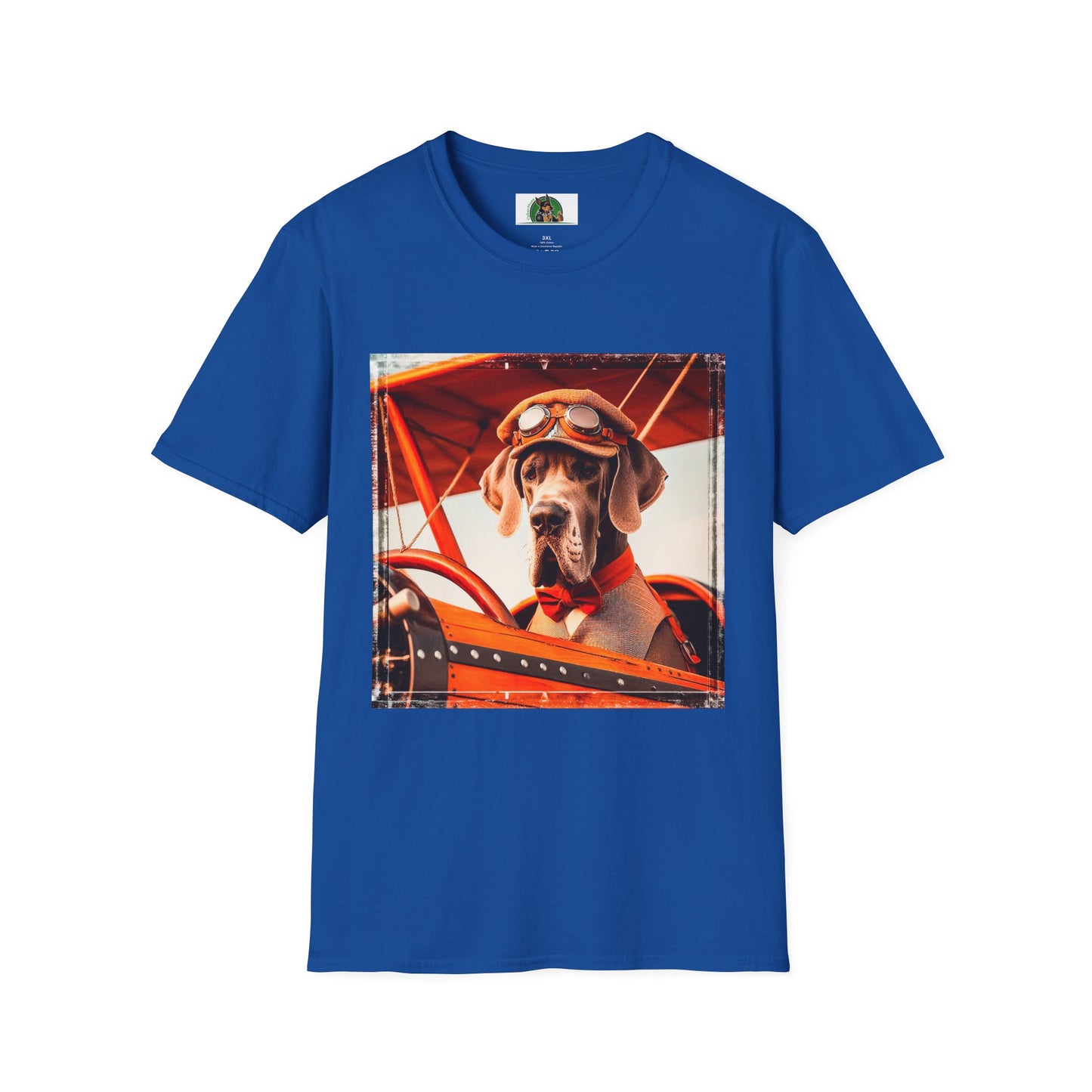 Great Dane T-Shirt Printify XS Royal