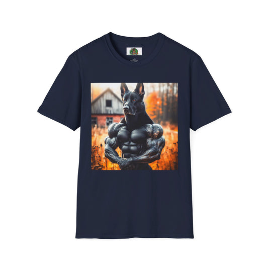 German Shepherd T-Shirt Printify Navy S 