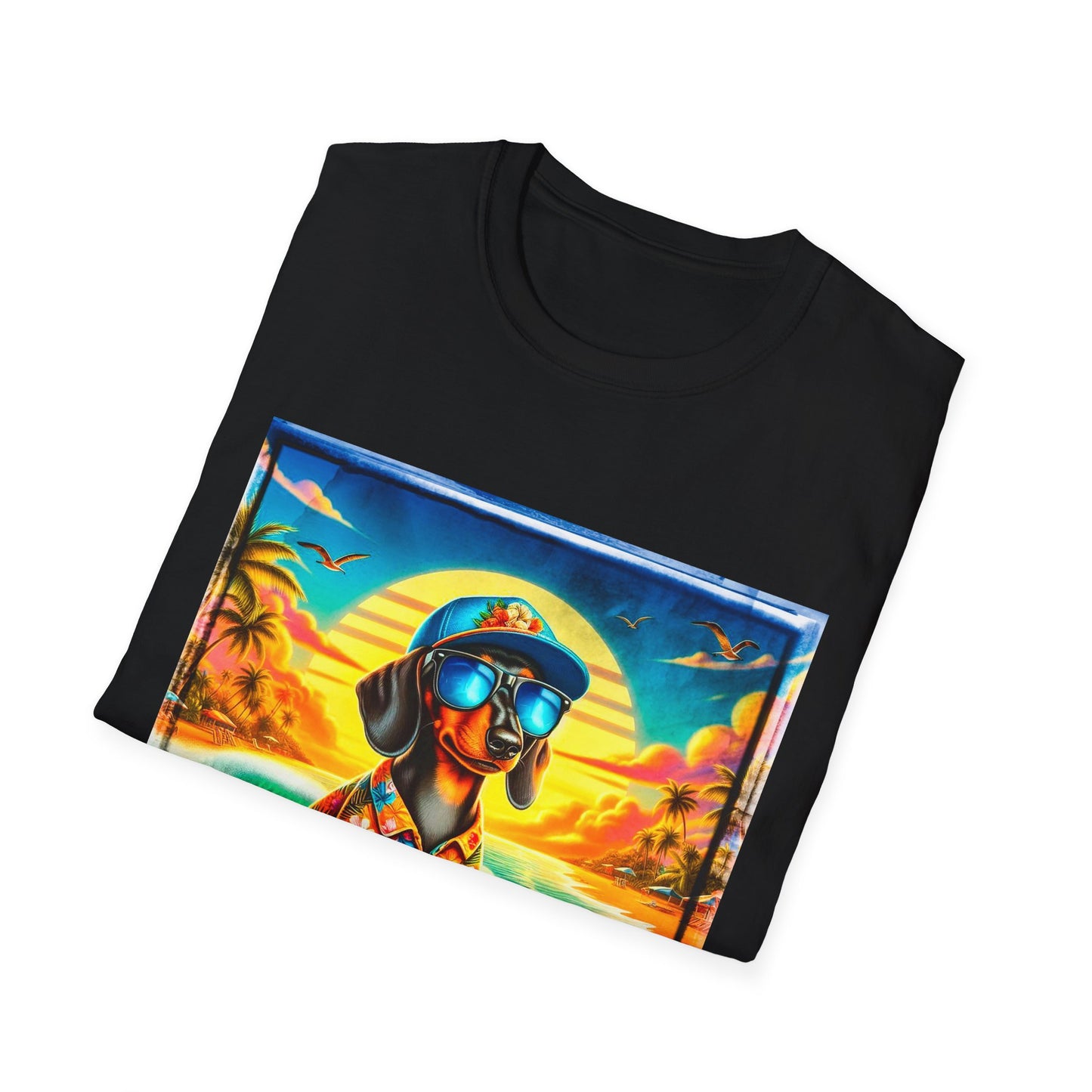 Dachshund T-Shirt Printify   