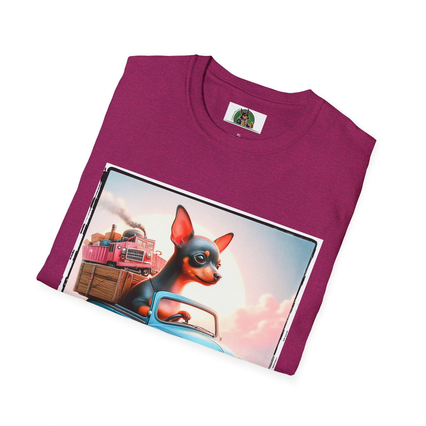 Wacky Min Pin T-Shirt T-Shirt Printify   