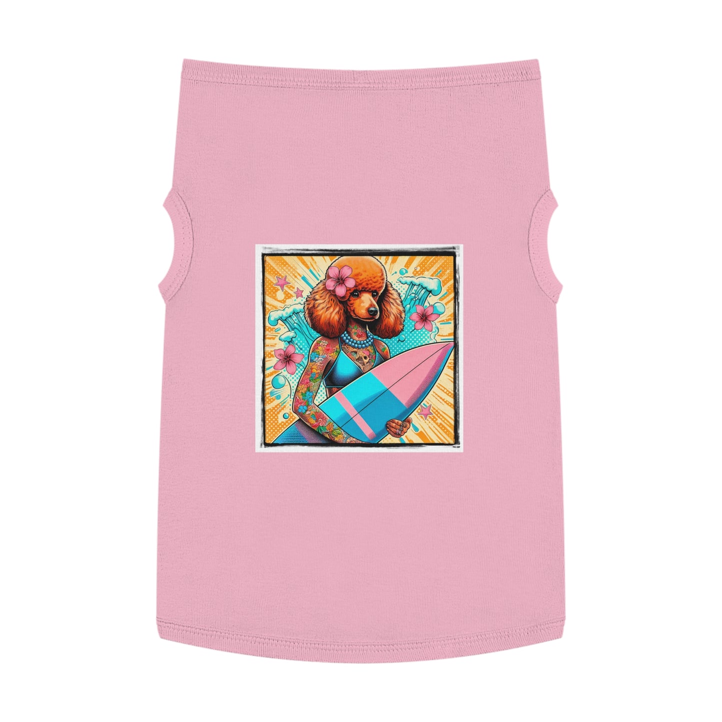 Pet Tank Top Poodle Pets Printify XL Pink 