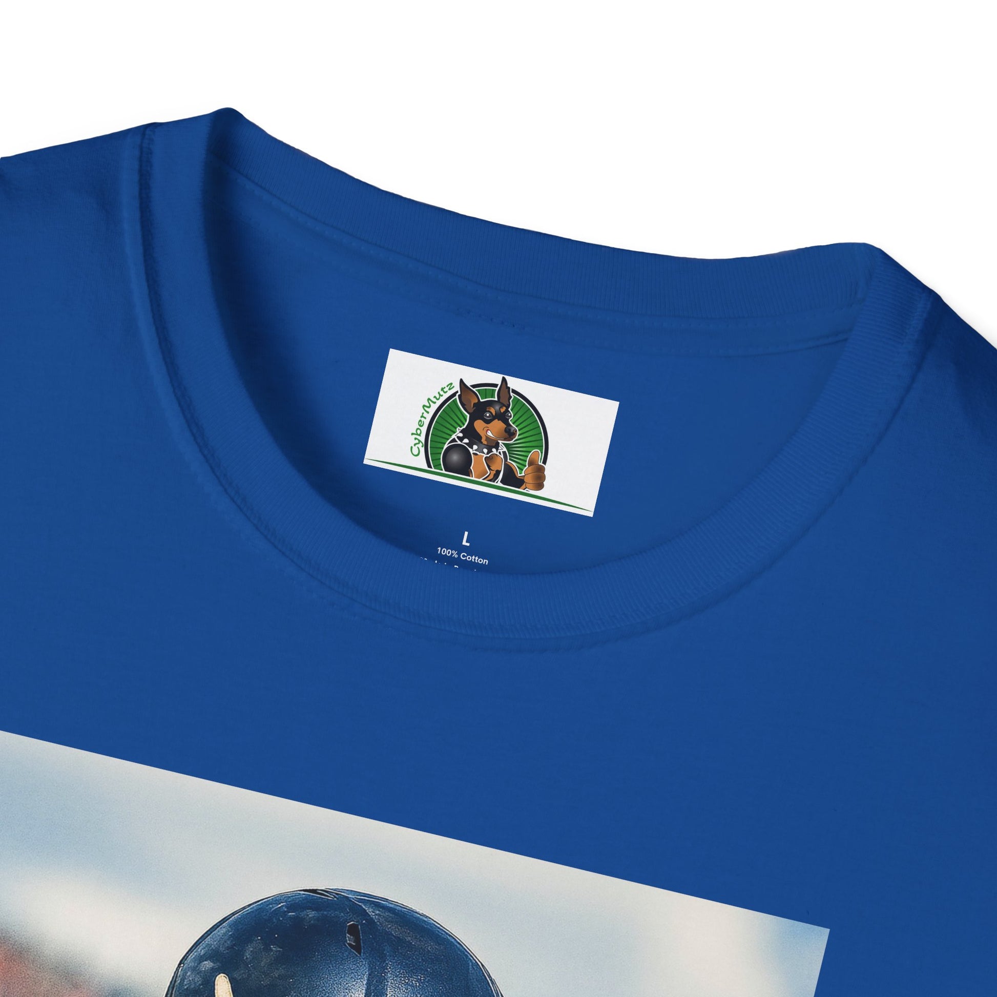 Football Dalmatian Sports T-Shirt T-Shirt Printify