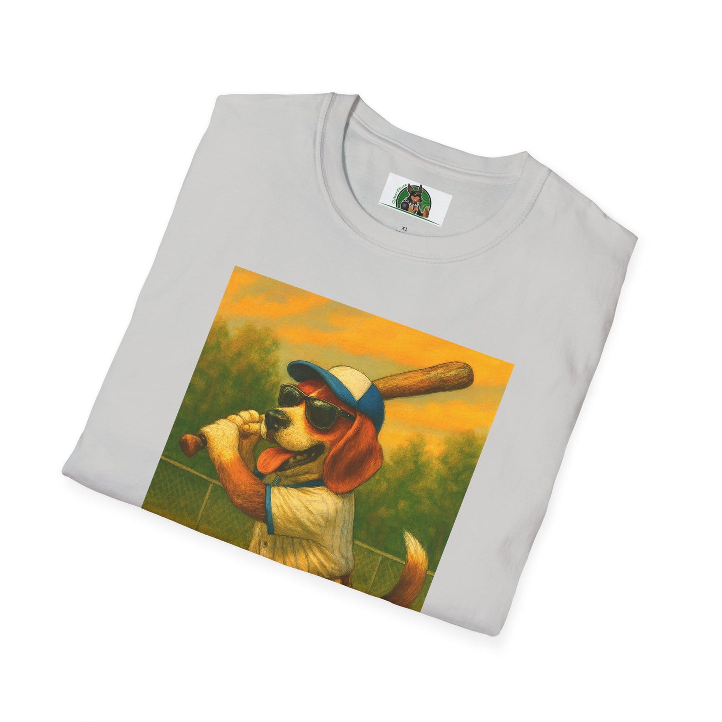 Sports Beagle Baseball T-Shirt