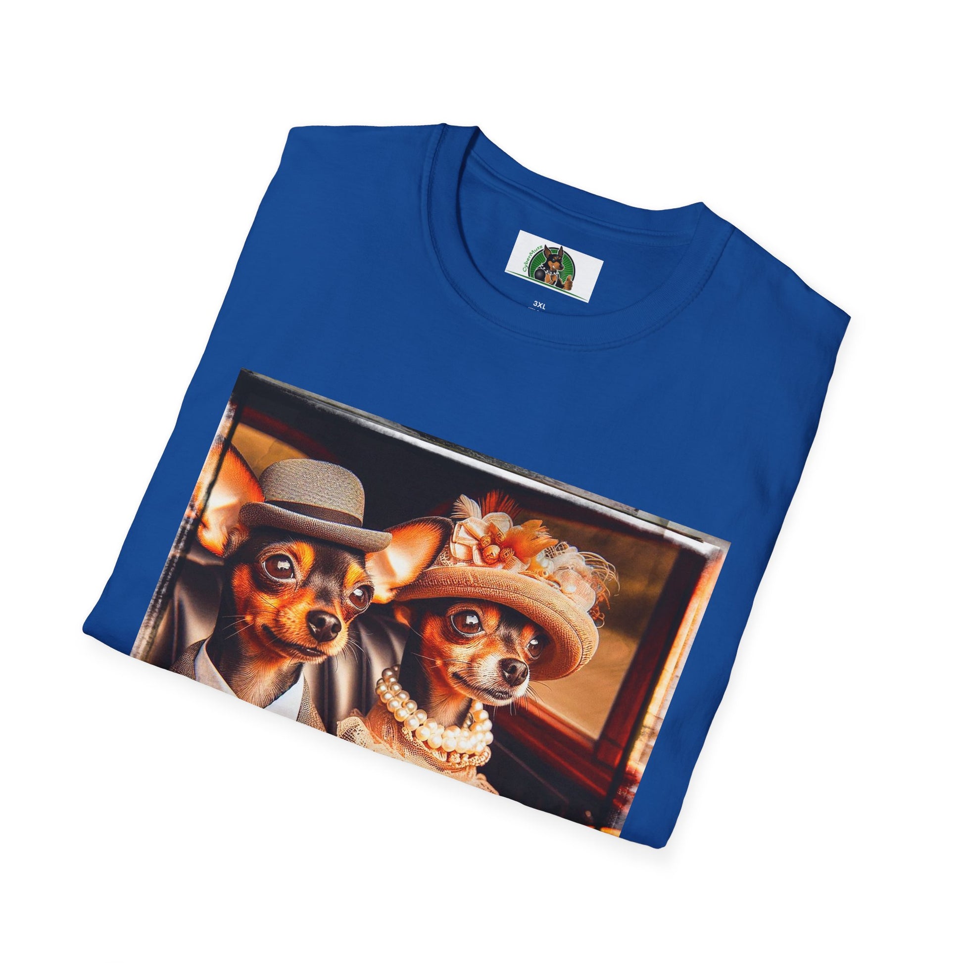 Wacky Min Pin T-Shirt small couple T-Shirt Printify