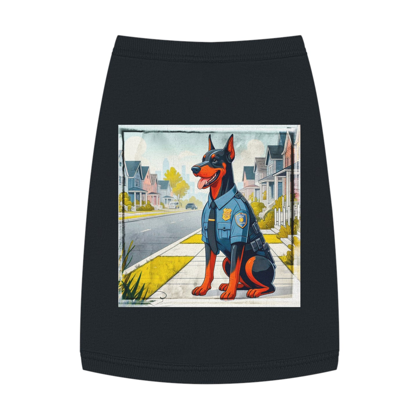 Pet Tank Top Doberman Pets Printify   