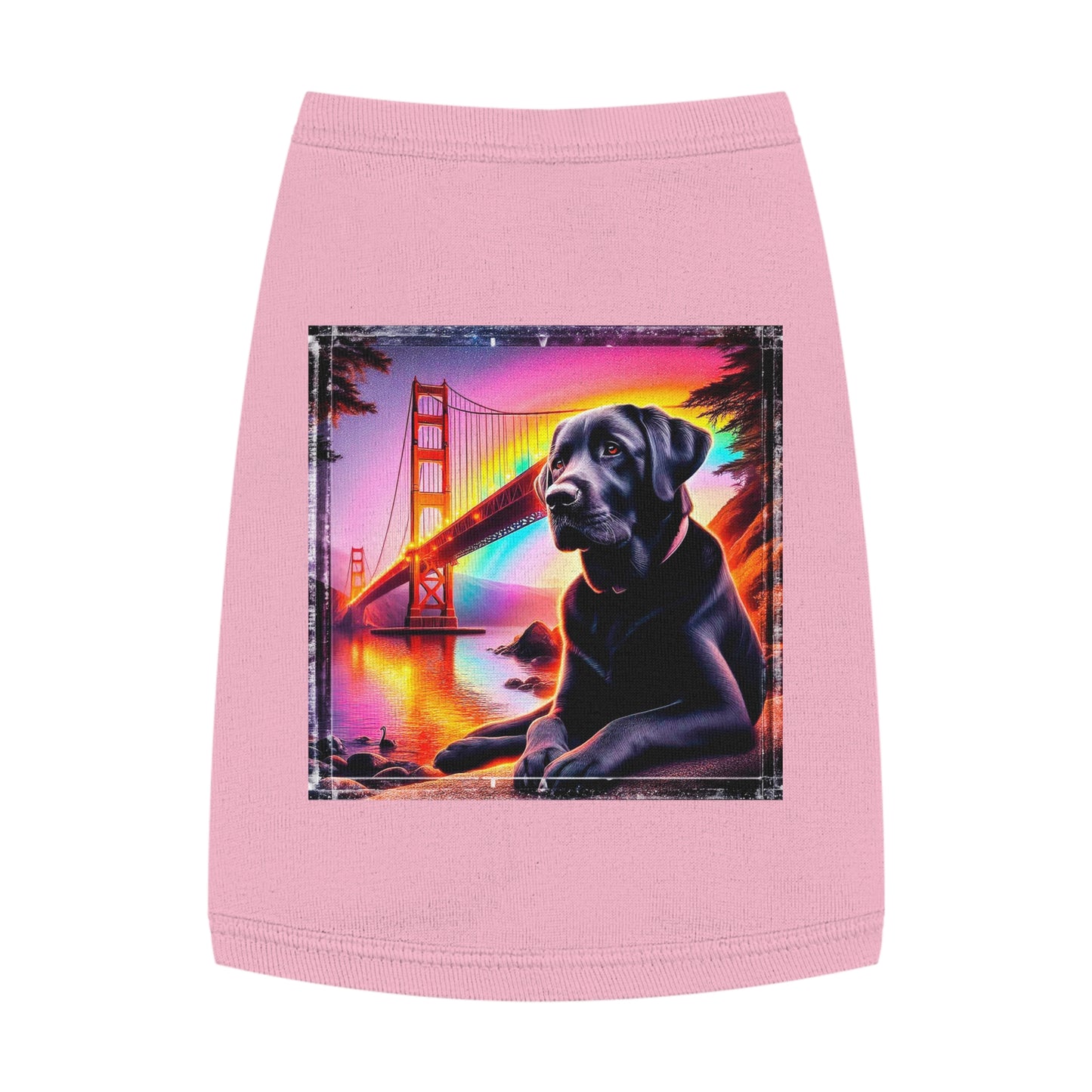 Pet Tank Top Labrador Retriever Pets Printify   