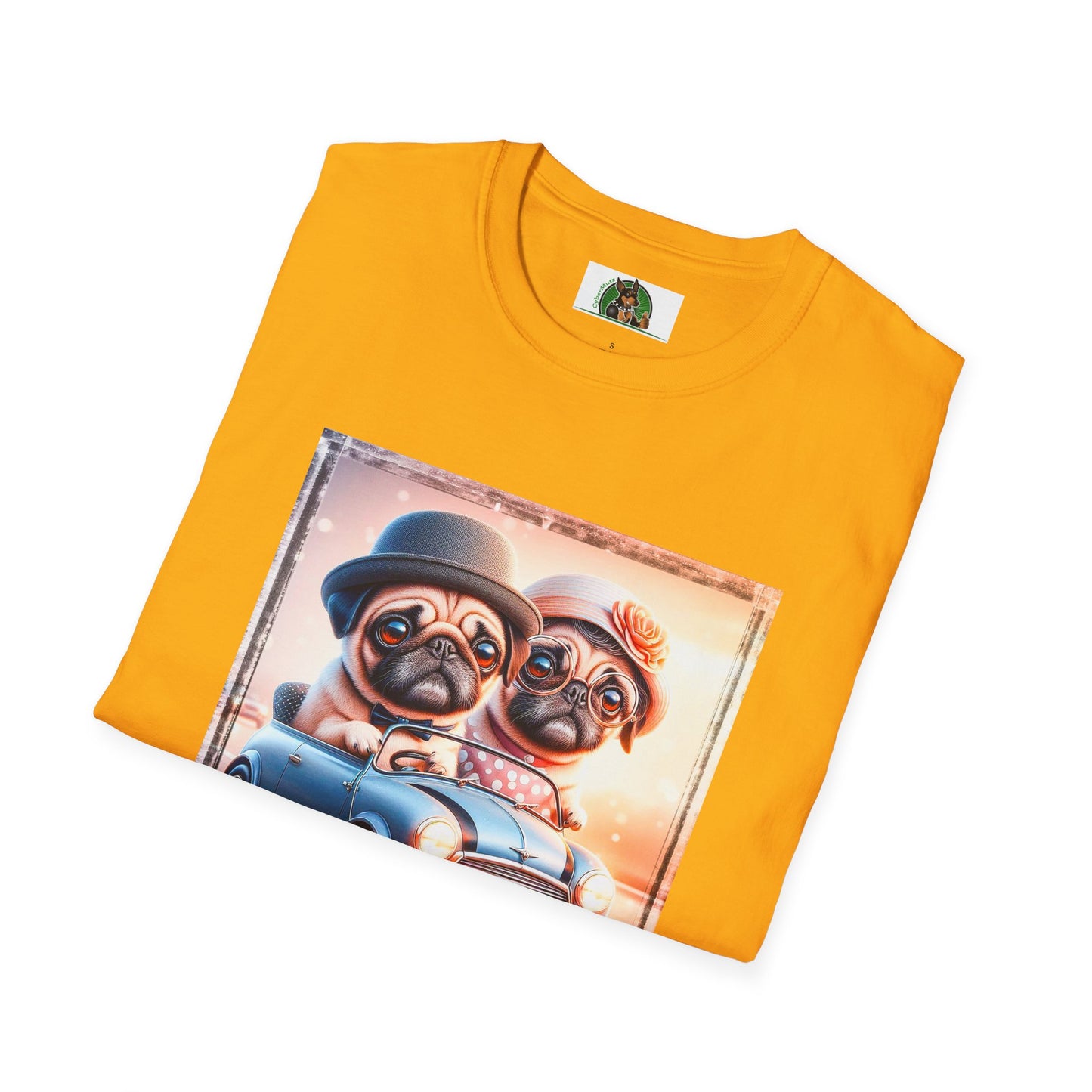 Wacky Pugs T-Shirt Printify   