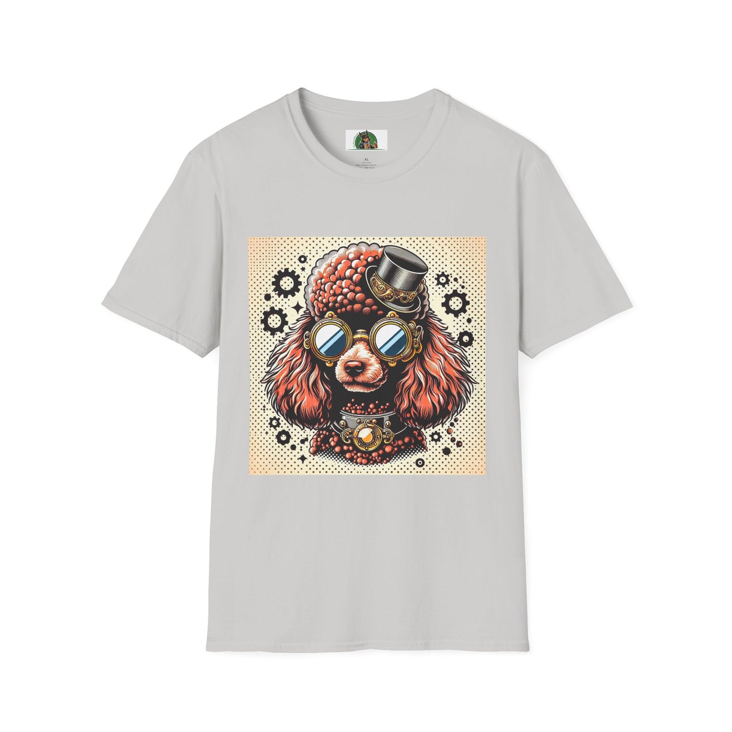 Poodle T-Shirt Printify S Ice Grey