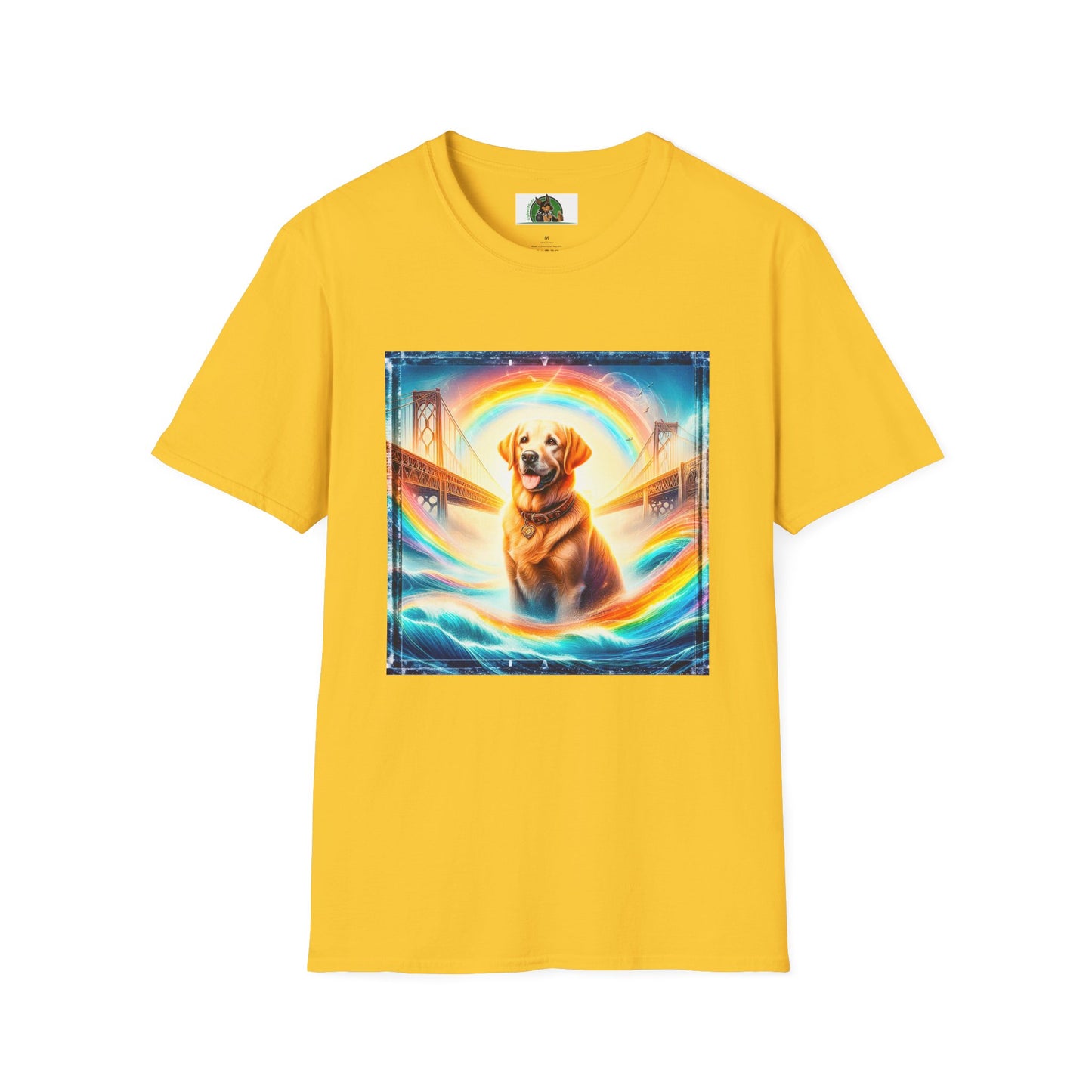 Labrador Retriever T-Shirt Printify S Daisy 