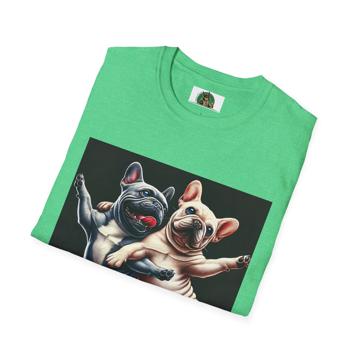 French Bulldogs Dancing Unisex T-Shirt