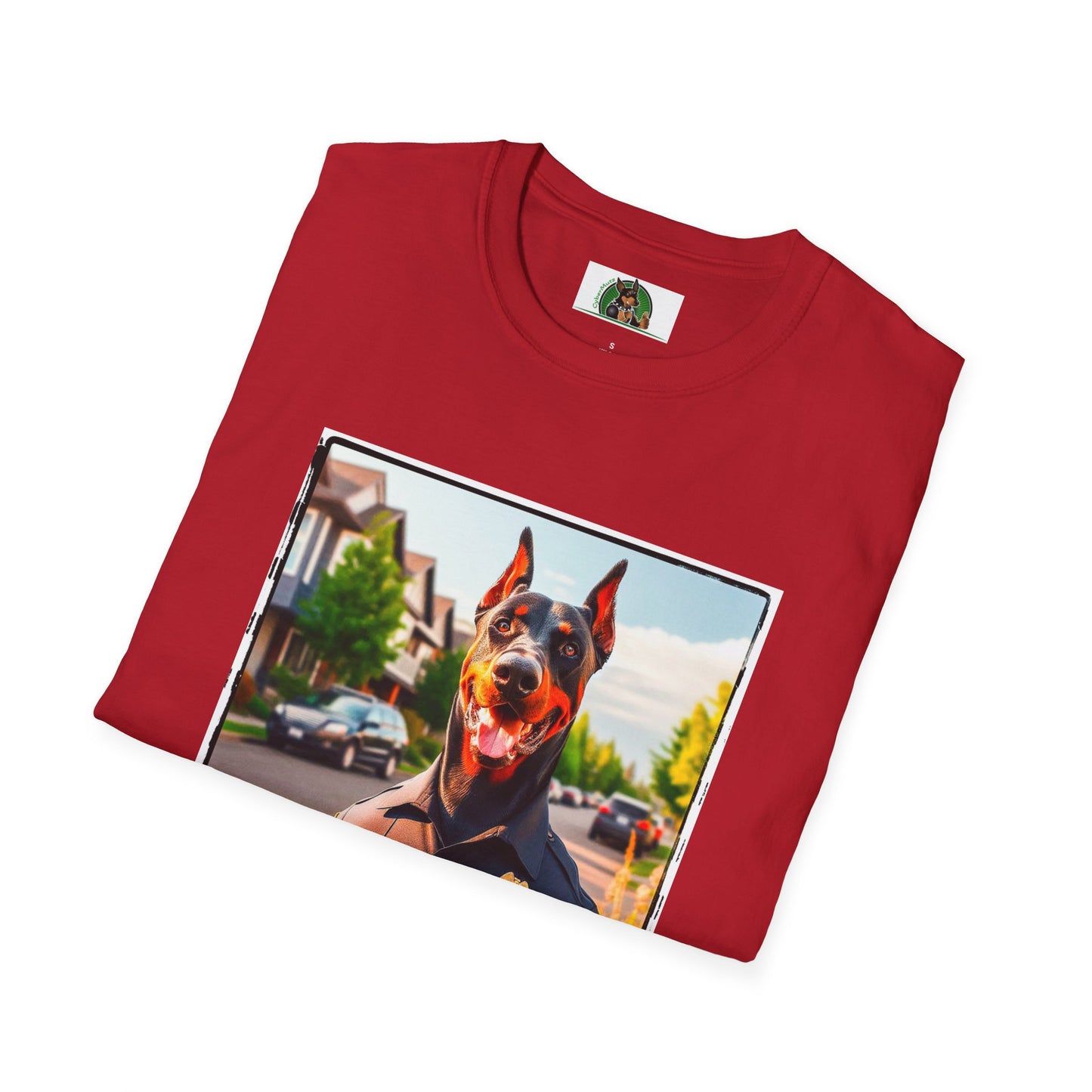 Doberman T-Shirt Printify   