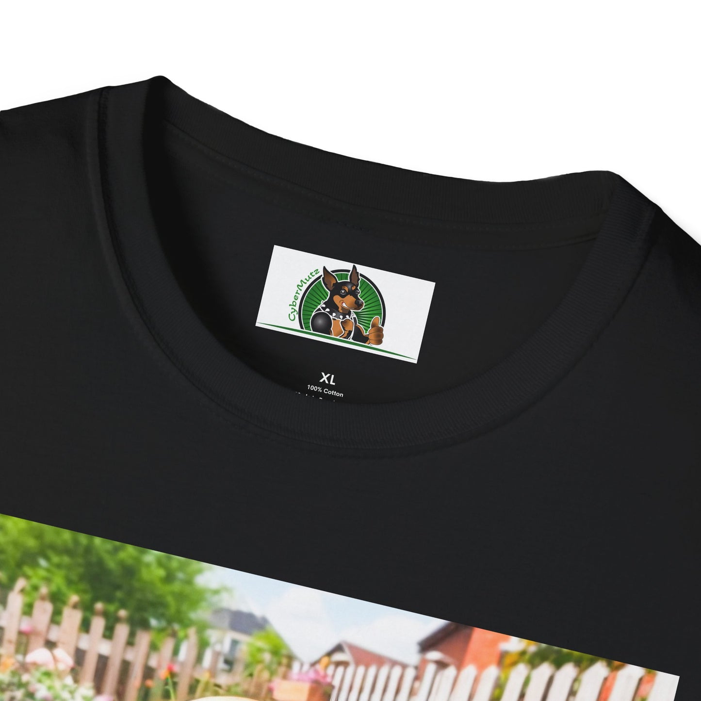 German Shepherd gardening shirt T-Shirt Printify