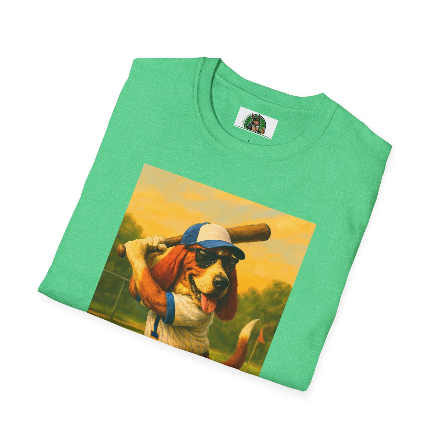 Sports Baseball Bassett Hound T-Shirt